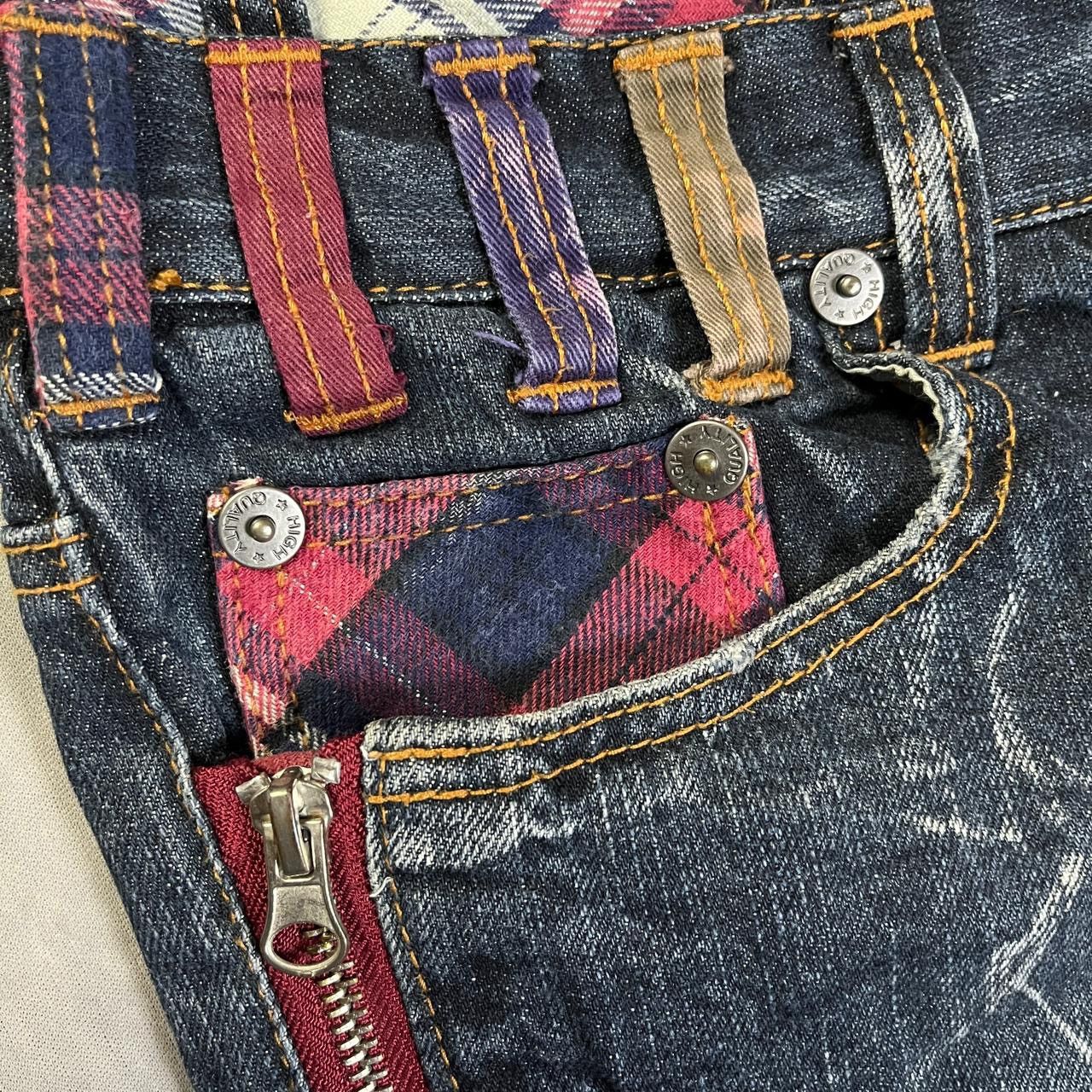 Hysteric Glamour × Undercover 2000s Yohji Cdg 14th Double Waist Denim Jorts y2k Lgb Ifsix Size US 30 / EU 46 - 6 Thumbnail