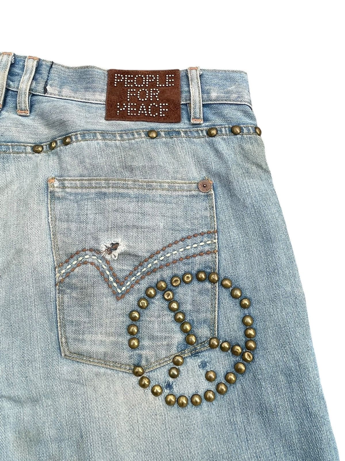 Other Vintage People For Peace Faded Distresed Size US 40 / EU 56 - 13 Thumbnail