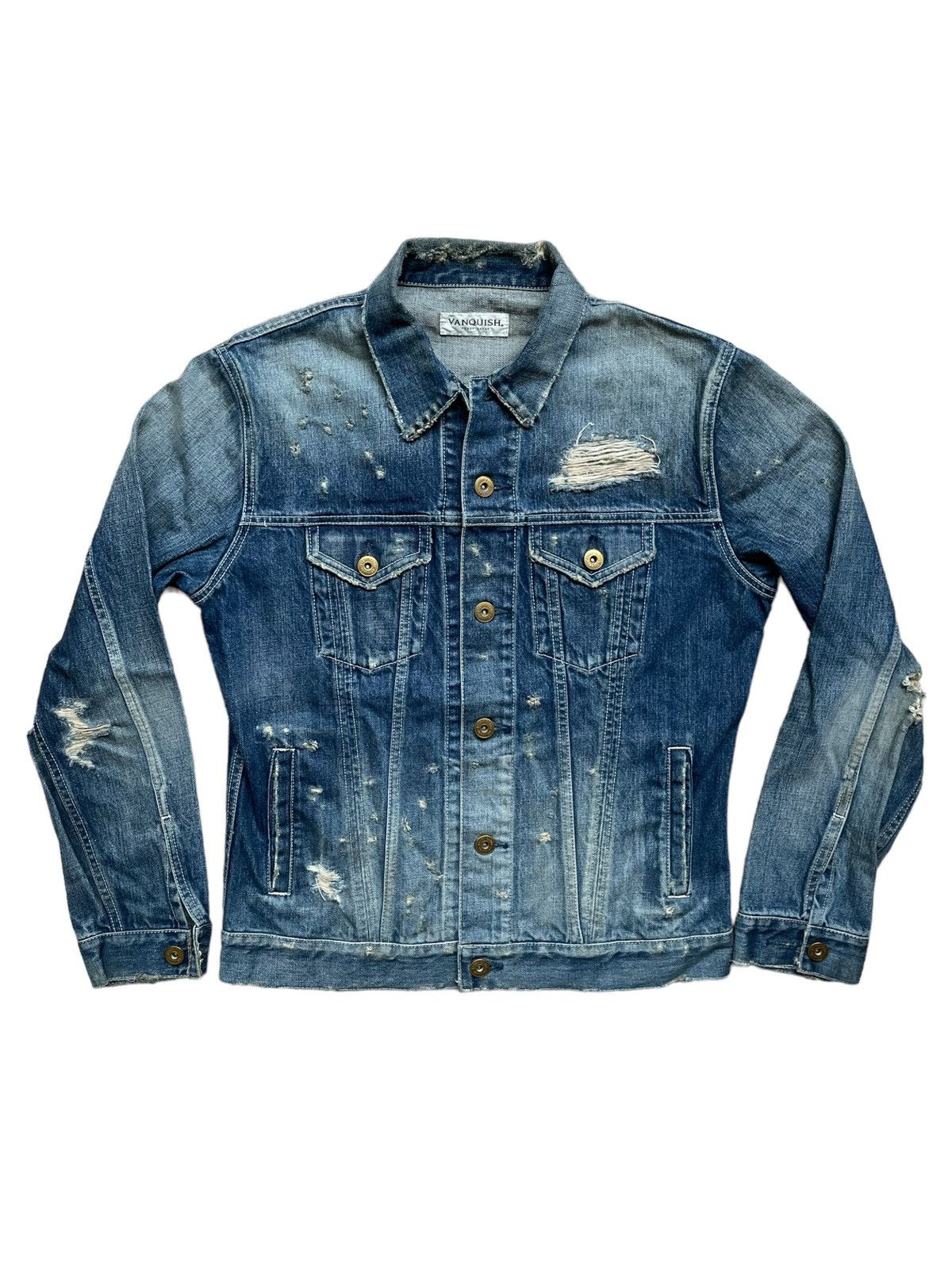 Vanquish Boro Distressed Denim Jacket