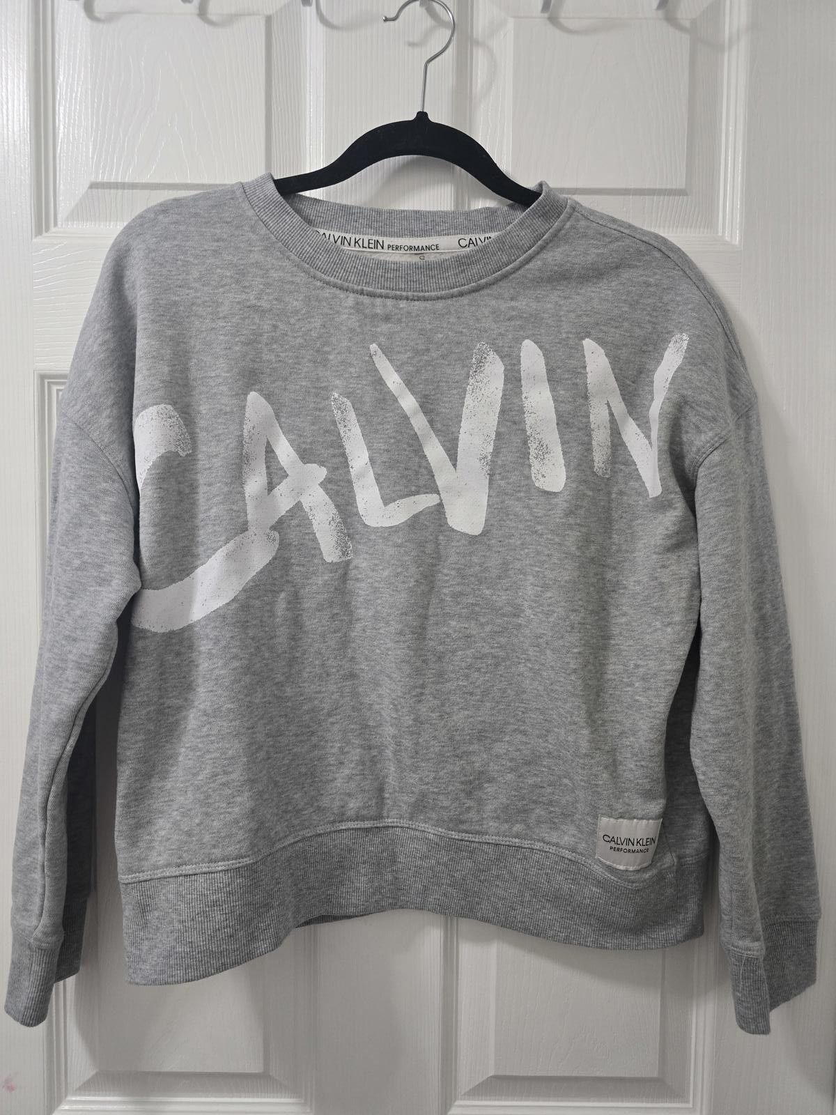 Calvin Klein Calvin Klein Performance Gray Crewneck Sweatshirt Medium Size M / US 6-8 / IT 42-44 - 1 Thumbnail