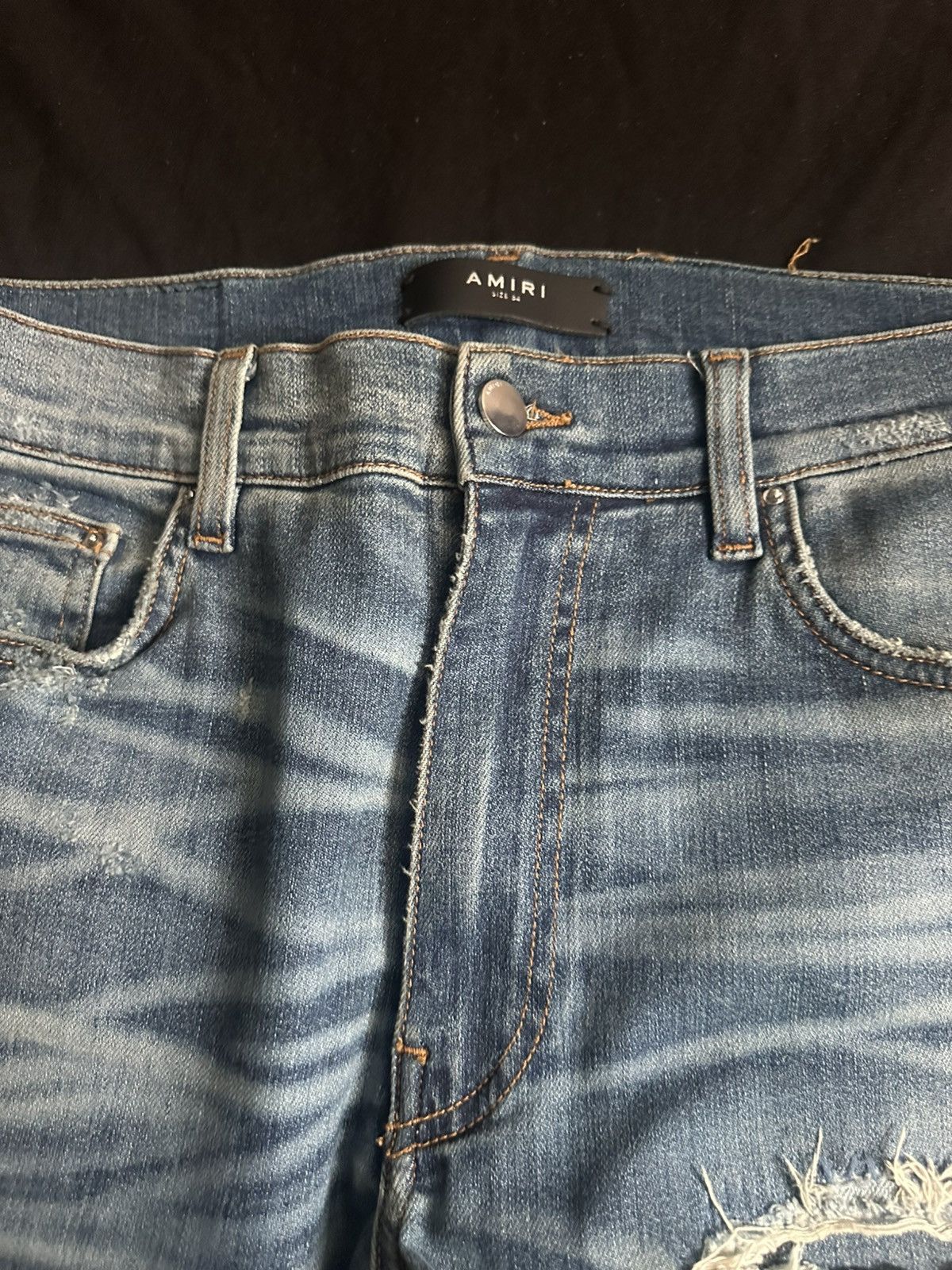 Amiri AMIRI INDIGO JEAN Size US 34 / EU 50 - 4 Thumbnail