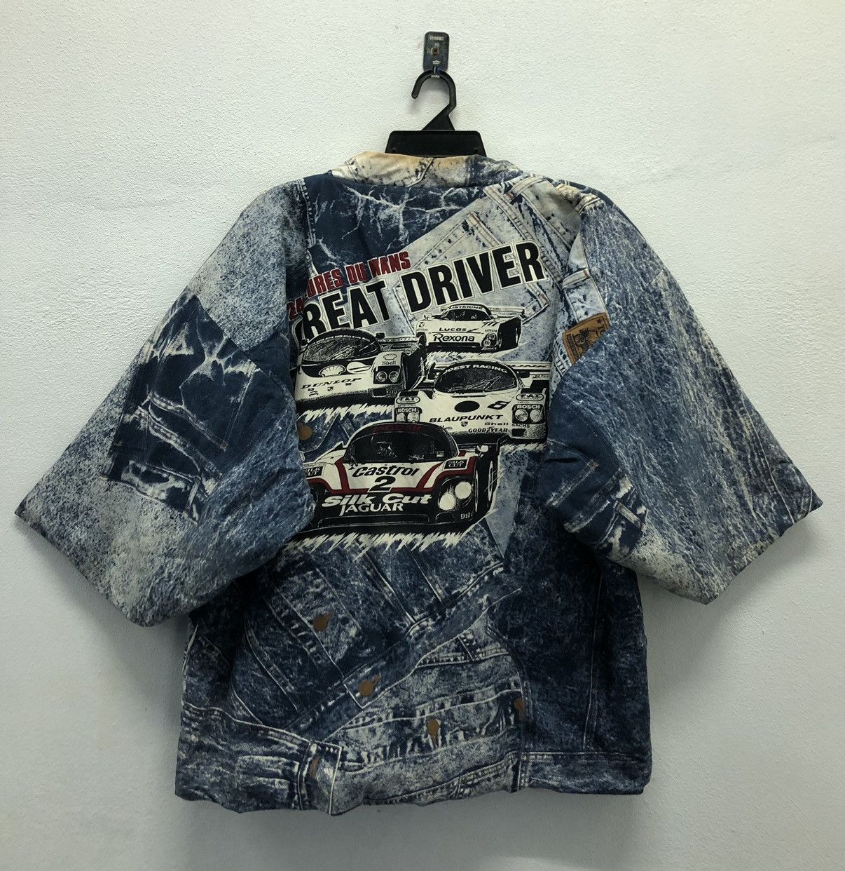 Japanese Brand × Vintage Vintage 24 Heures Du Mans Great Driver Kimono Size US XL / EU 56 / 4 - 1 Thumbnail