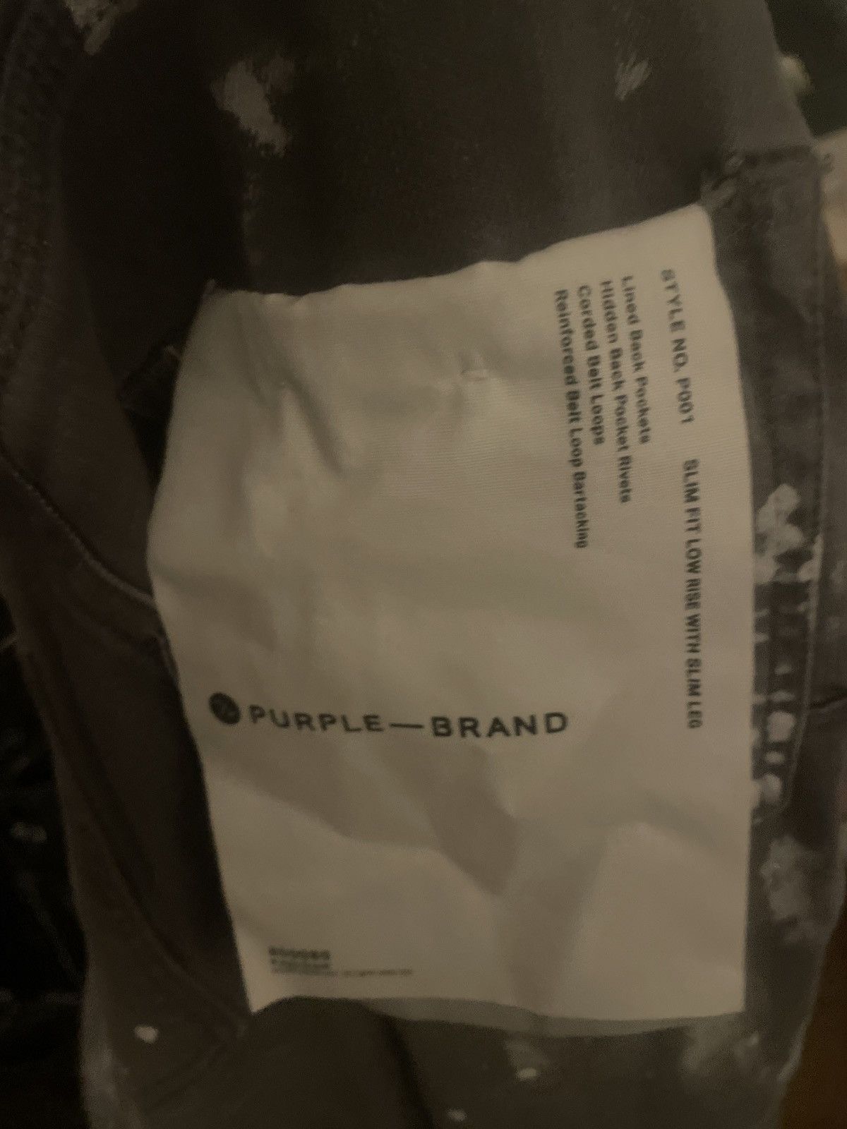 Purple Brand purple brand grey distressed jeans with paint Size US 30 / EU 46 - 5 Thumbnail