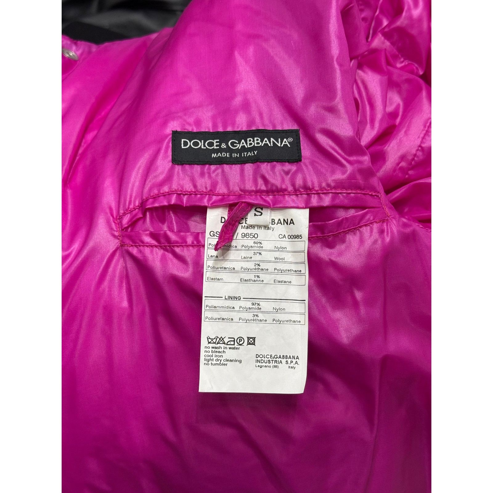 Dolce & Gabbana A/W2003 DOLCE & GABBANA bondage paracadute aviatore jacket Size US M / EU 48-50 / 2 - 11 Thumbnail