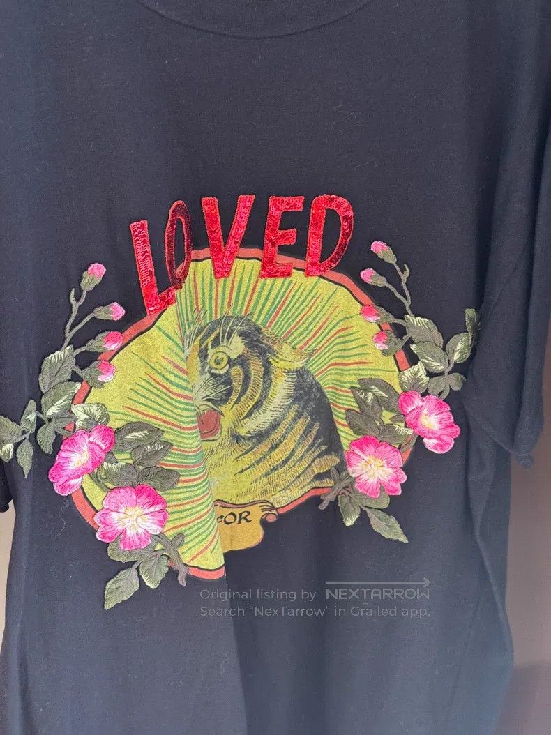 Gucci Gucci Printed T-shirt Size US XL / EU 56 / 4 - 2 Thumbnail
