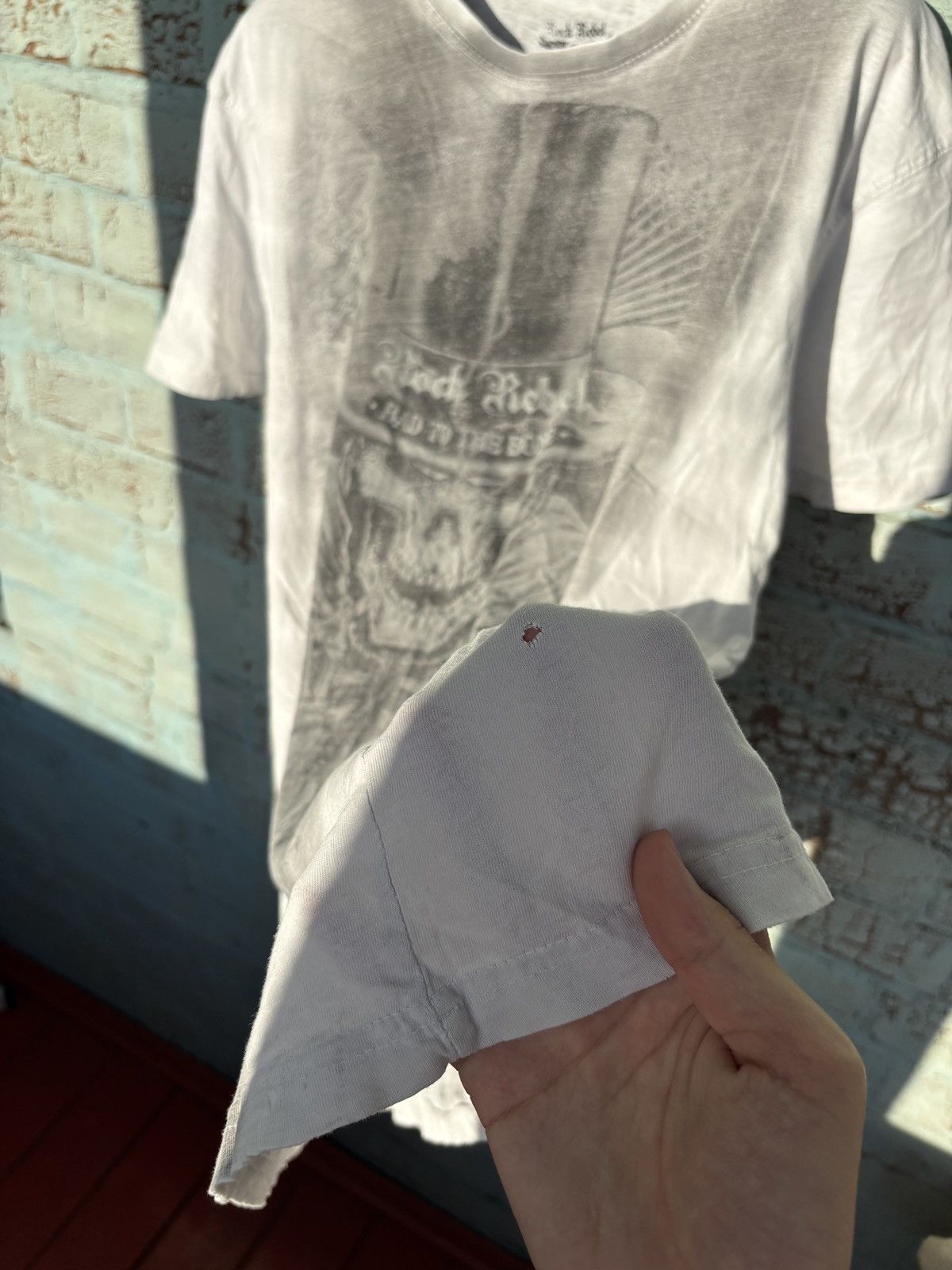 Hysteric Glamour y2k vintage rock rebel fade t-shirt avant garde 90s Size US M / EU 48-50 / 2 - 5 Thumbnail