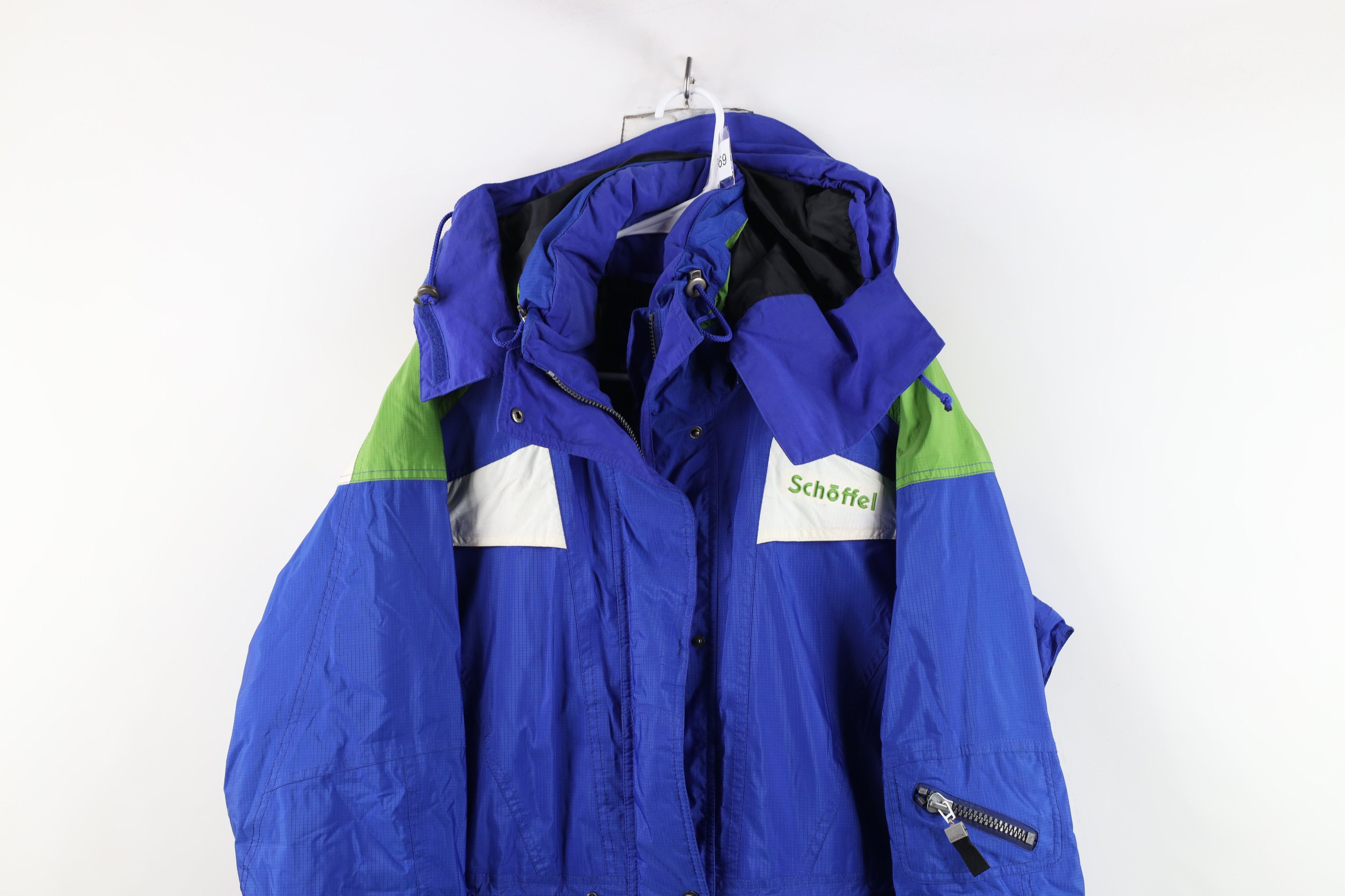Vintage Vintage 90s Streetwear Quilted Hooded Snowboard Parka Jacket Size XL / US 12-14 / IT 48-50 - 2 Thumbnail