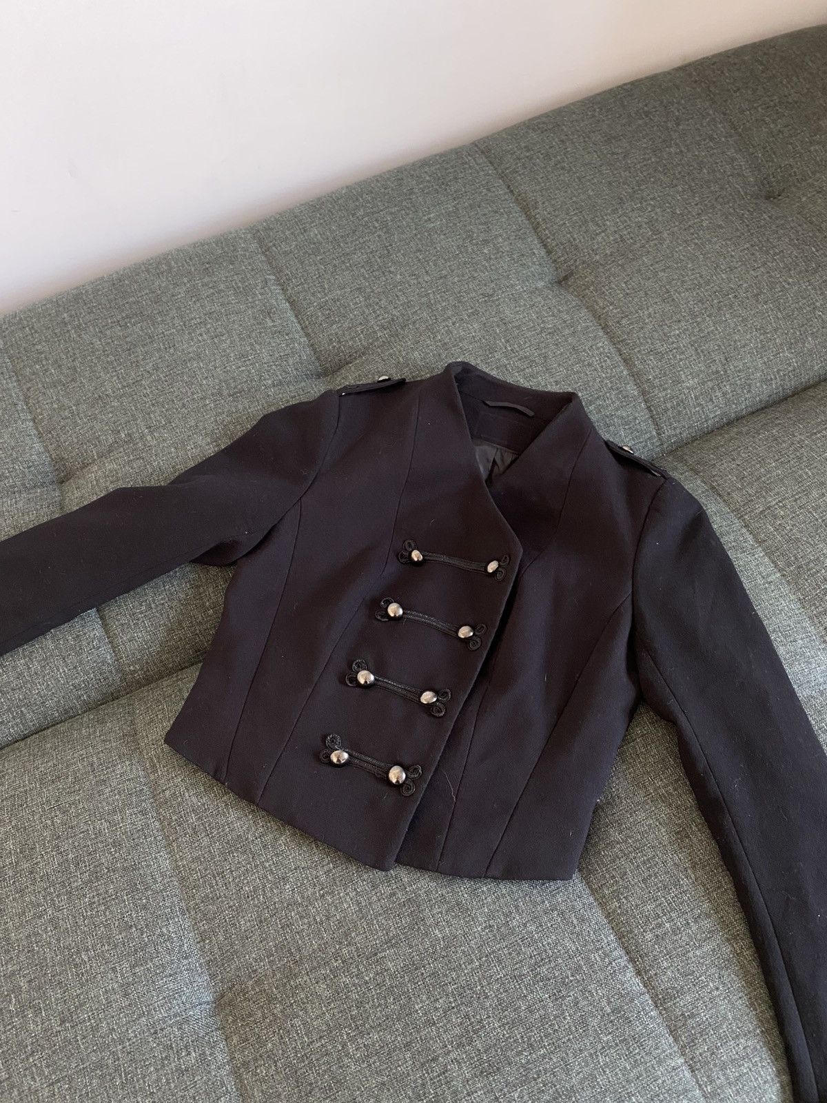 If Six Was Nine Vintage Napoleon Military Jacket Japanese Avant Garde Y2K Size S / US 4 / IT 40 - 5 Thumbnail