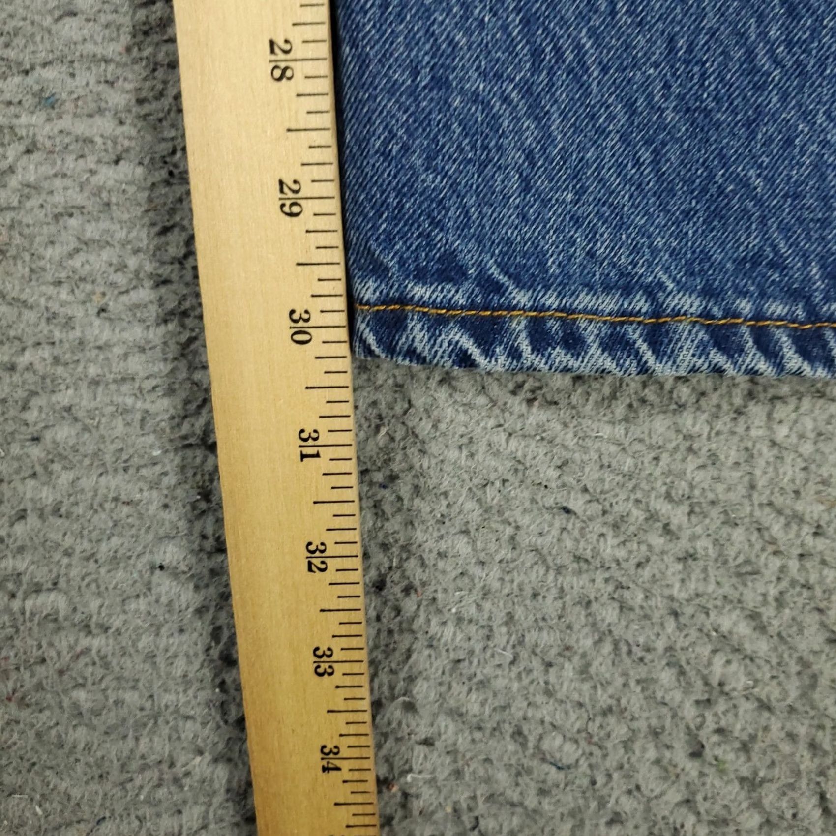 Levi's Levi's 501 Jeans Mens Size 42x30 Blue Button Fly Straight Denim Pants Regular Size US 42 / EU 58 - 7 Thumbnail