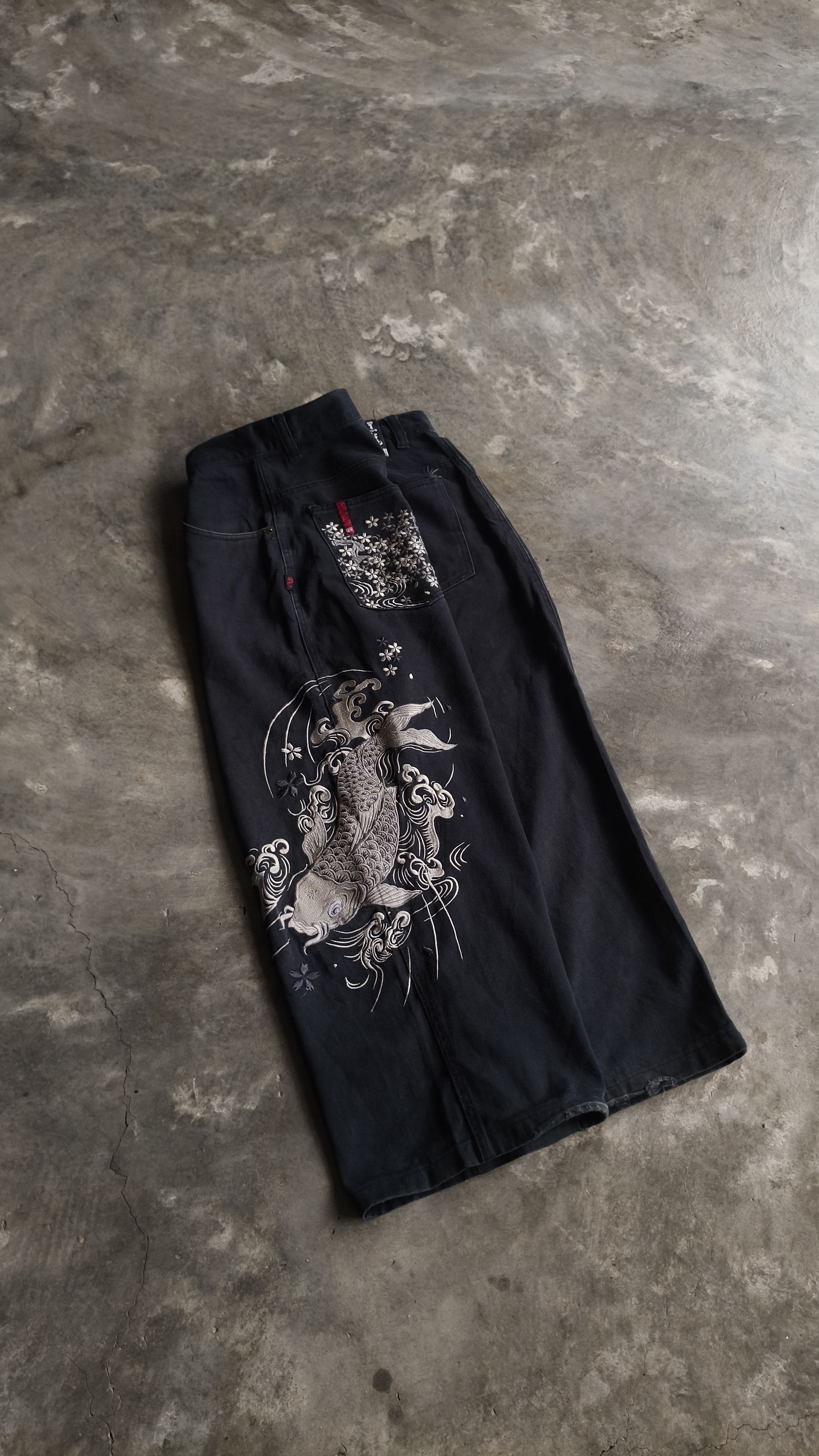 Dogtown VINTAGE 90s DOGTOWN BAGGY JEANS Size US 32 / EU 48 - 3 Thumbnail