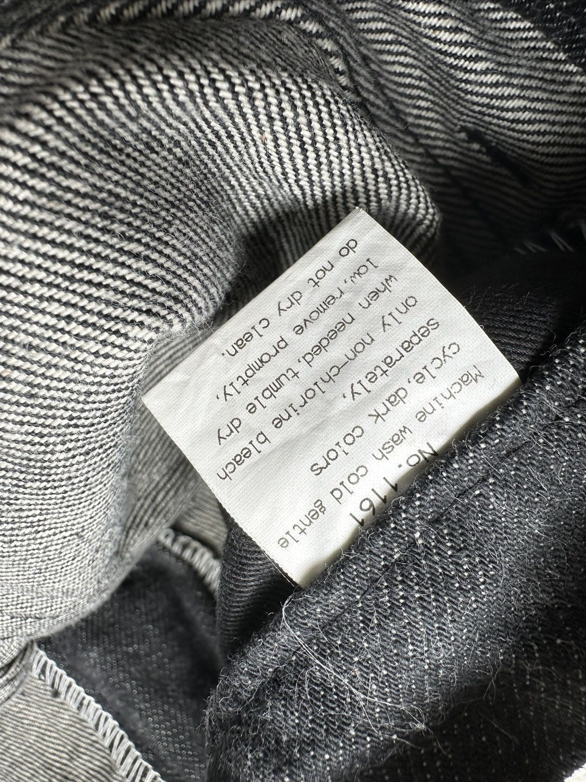 RIPVANWINKLE Size 30/31 - 00’s Paranoid Japan paneled biker jeans Size US 30 / EU 46 - 17 Thumbnail