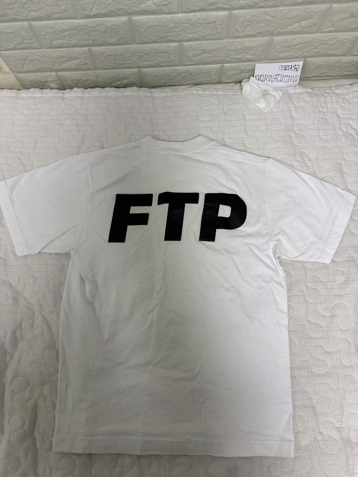 Fuck The Population FTP 3D PUFF PRINT LOGO TEE Size US M / EU 48-50 / 2 - 2 Thumbnail