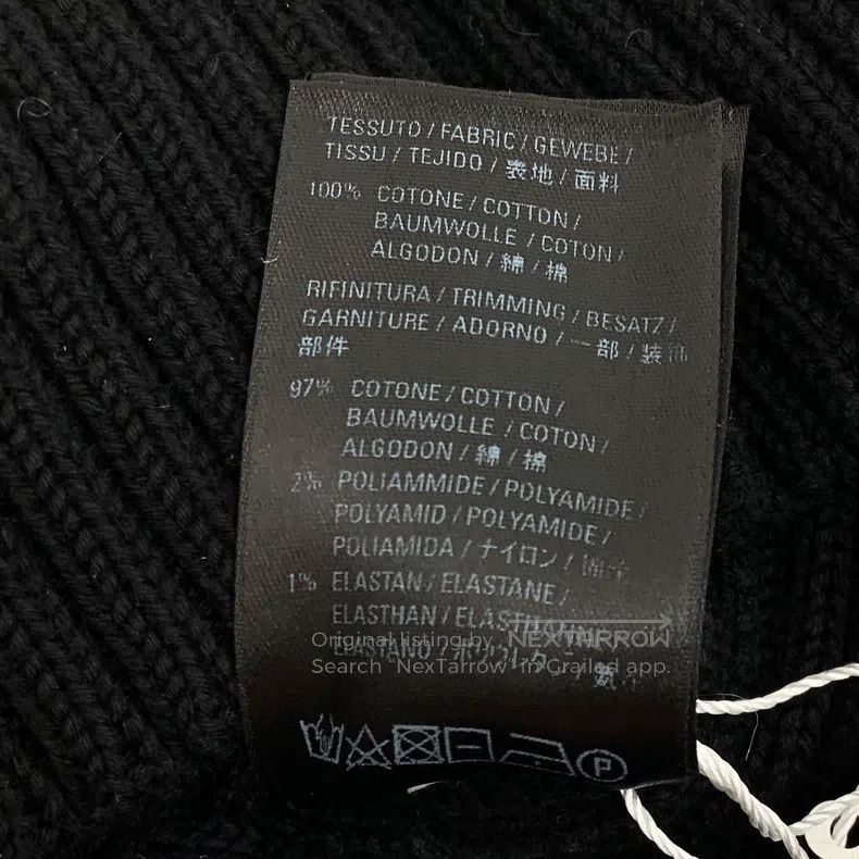 Balenciaga Balenciaga Black Logo Lettering Printed Cotton Round Neck Size US S / EU 44-46 / 1 - 8 Thumbnail