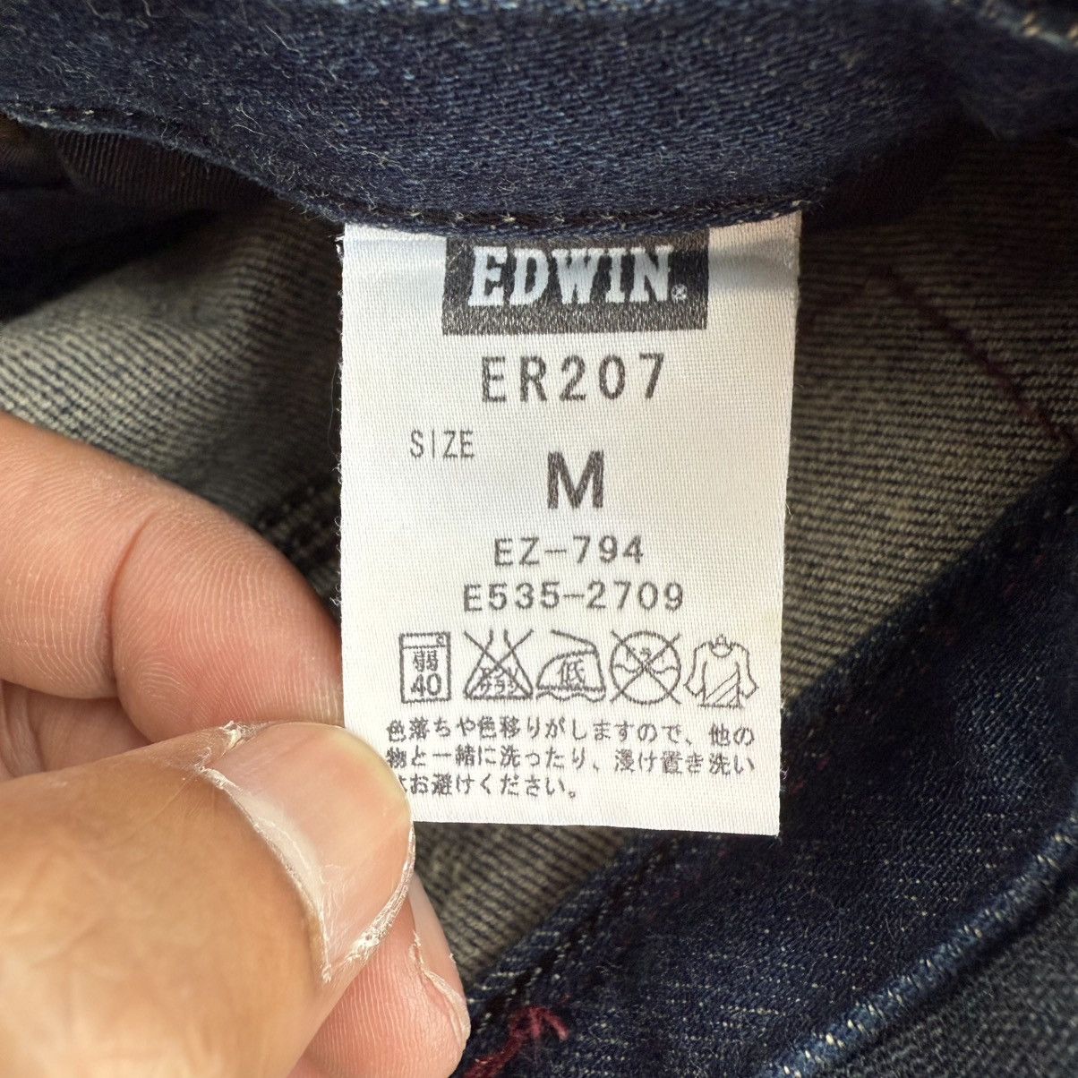 Edwin VINTAGE EDWIN JERSEY SKINNY FADED RIPPEP JEAN PANTS Size US 32 / EU 48 - 14 Thumbnail