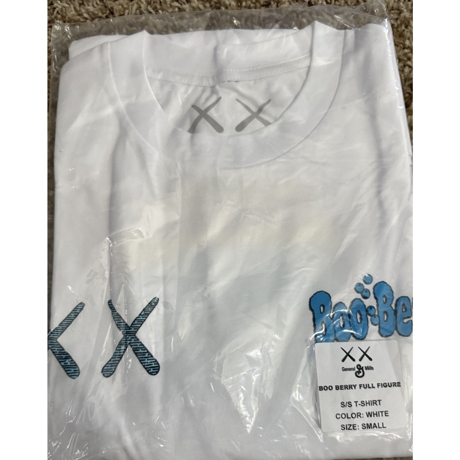 Kaws KAWS x Monsters Cereal Boo Berry Tee White Small Size US S / EU 44-46 / 1 - 5 Thumbnail