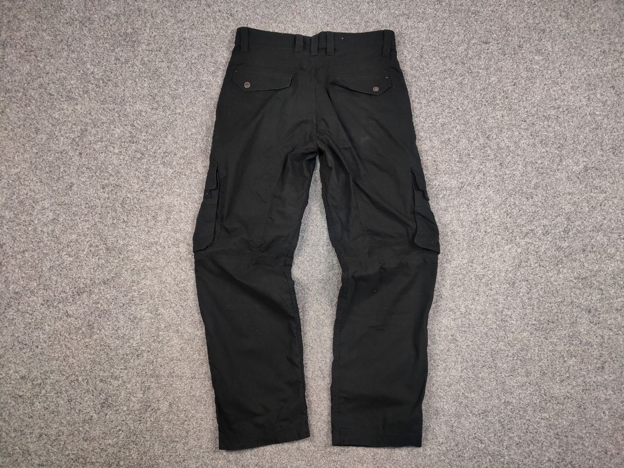 Japanese Brand Vintage Japan style Black Cargo Zip Pants Y2K Size US 34 / EU 50 - 15 Thumbnail