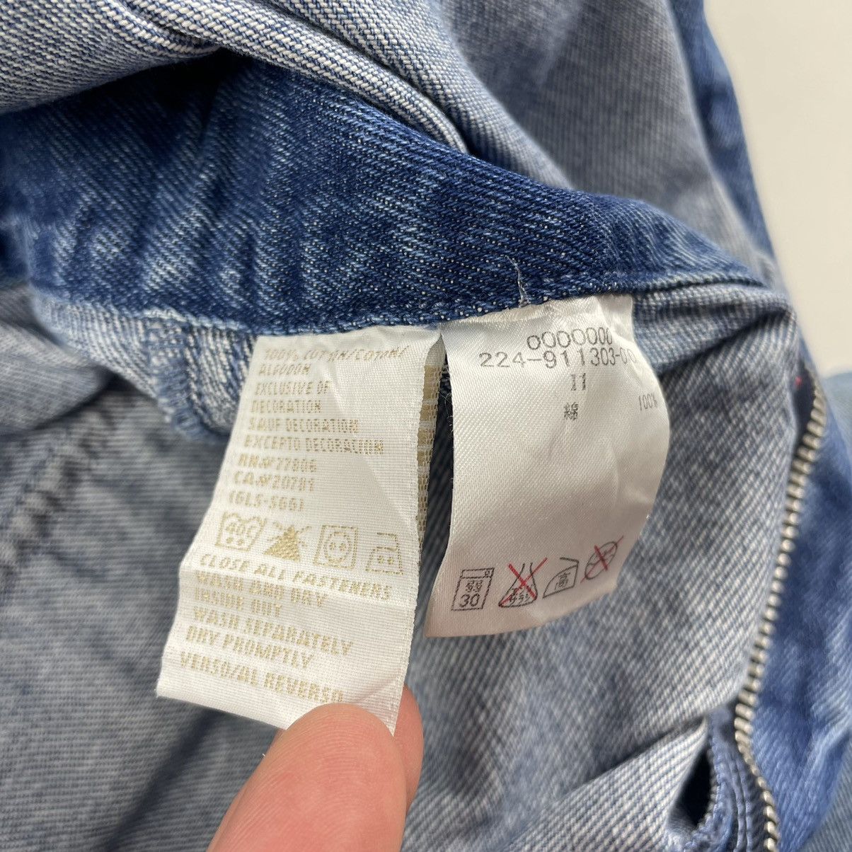 Tommy Hilfiger × Tommy Jeans × Vintage VTG Y2K TOMMY JEANS Hilfiger M Denim Jumpsuit Coverall slim Size M / US 6-8 / IT 42-44 - 8 Thumbnail