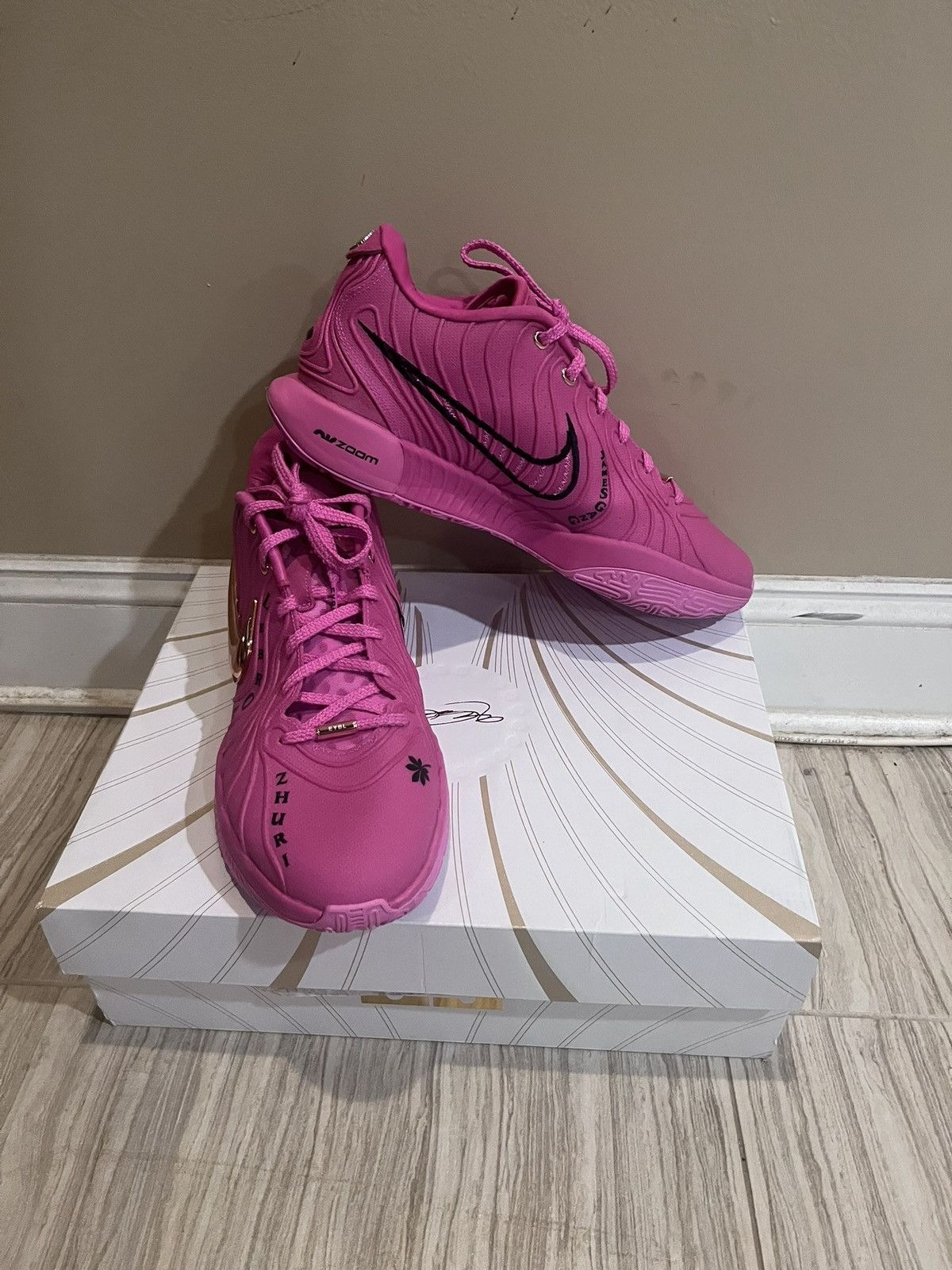 Nike LeBron 21 'EYBL Peach Jam' Size US 13 / EU 46 - 1 Thumbnail
