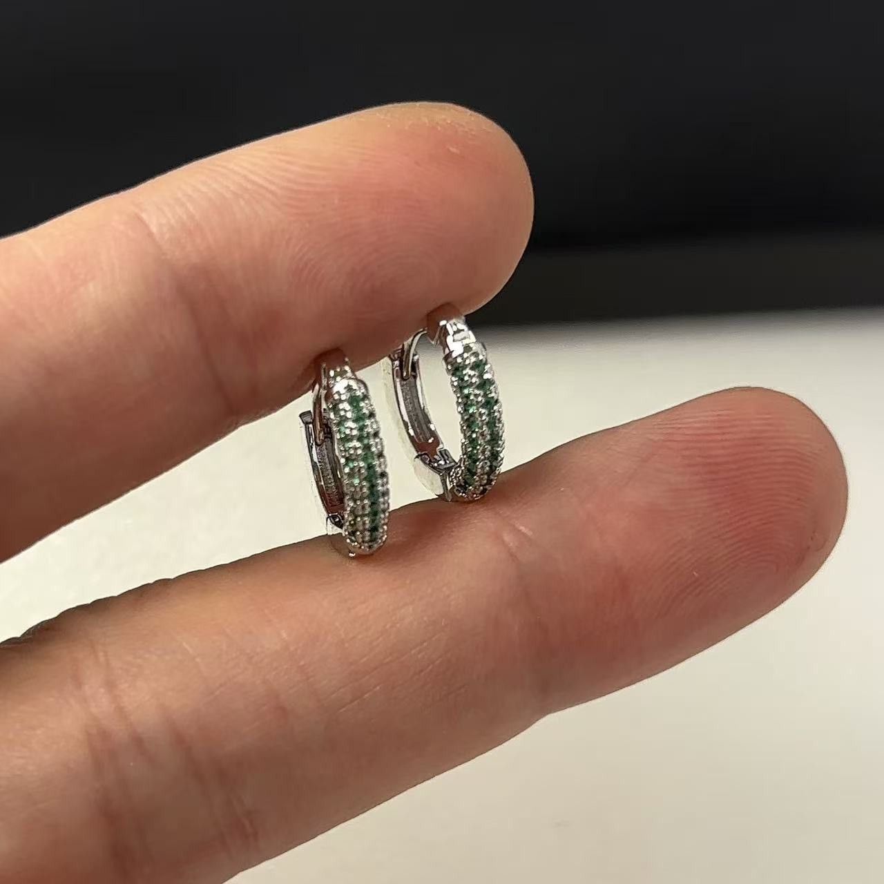 Other 14mm Small Hoop Earrings for Men Women Hip Hop Punk Unisex Size ONE SIZE - 5 Thumbnail