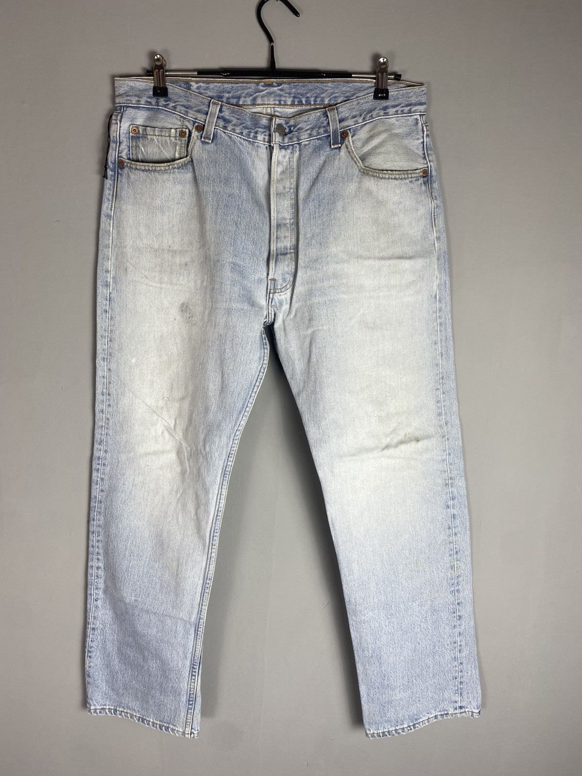 Levi's × Vintage Vintage 90s Levi’s 501 jeans denim Size US 36 / EU 52 - 5 Thumbnail