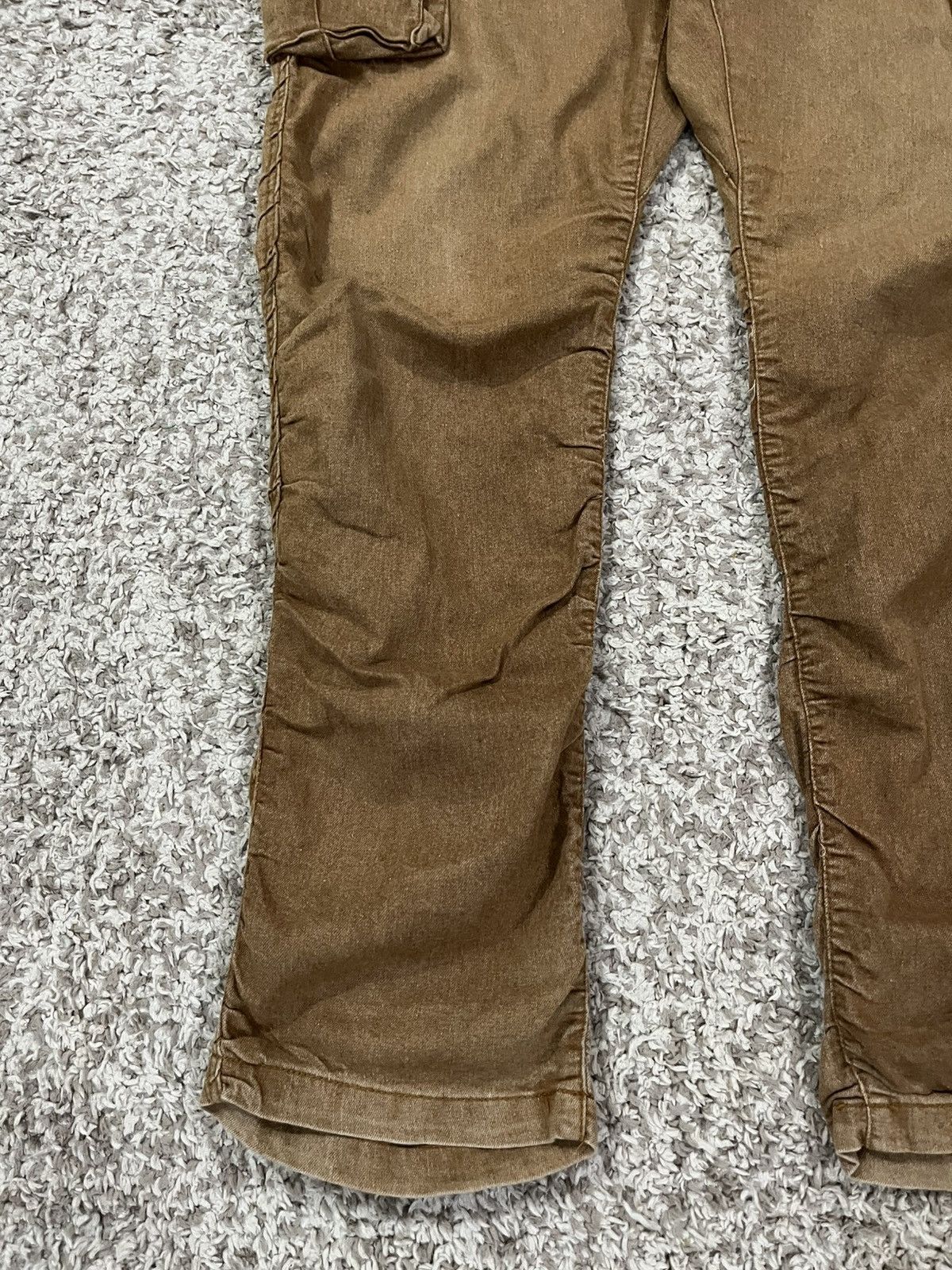 Japanese Brand 🔥 JUNGLE STORM SKINNY PUNK GORPCORE BUCKLE BACK CARGO Size US 32 / EU 48 - 3 Thumbnail