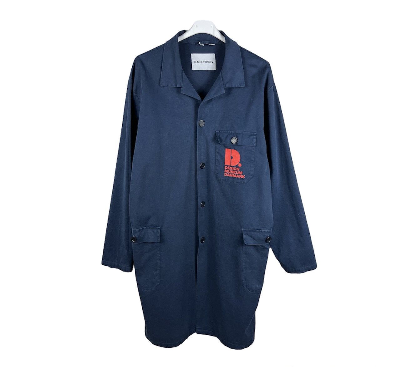 Henrik Vibskov Henrik Vibskov Design Museum Danmark long cotton coat jacket Size US M / EU 48-50 / 2 - 1 Thumbnail