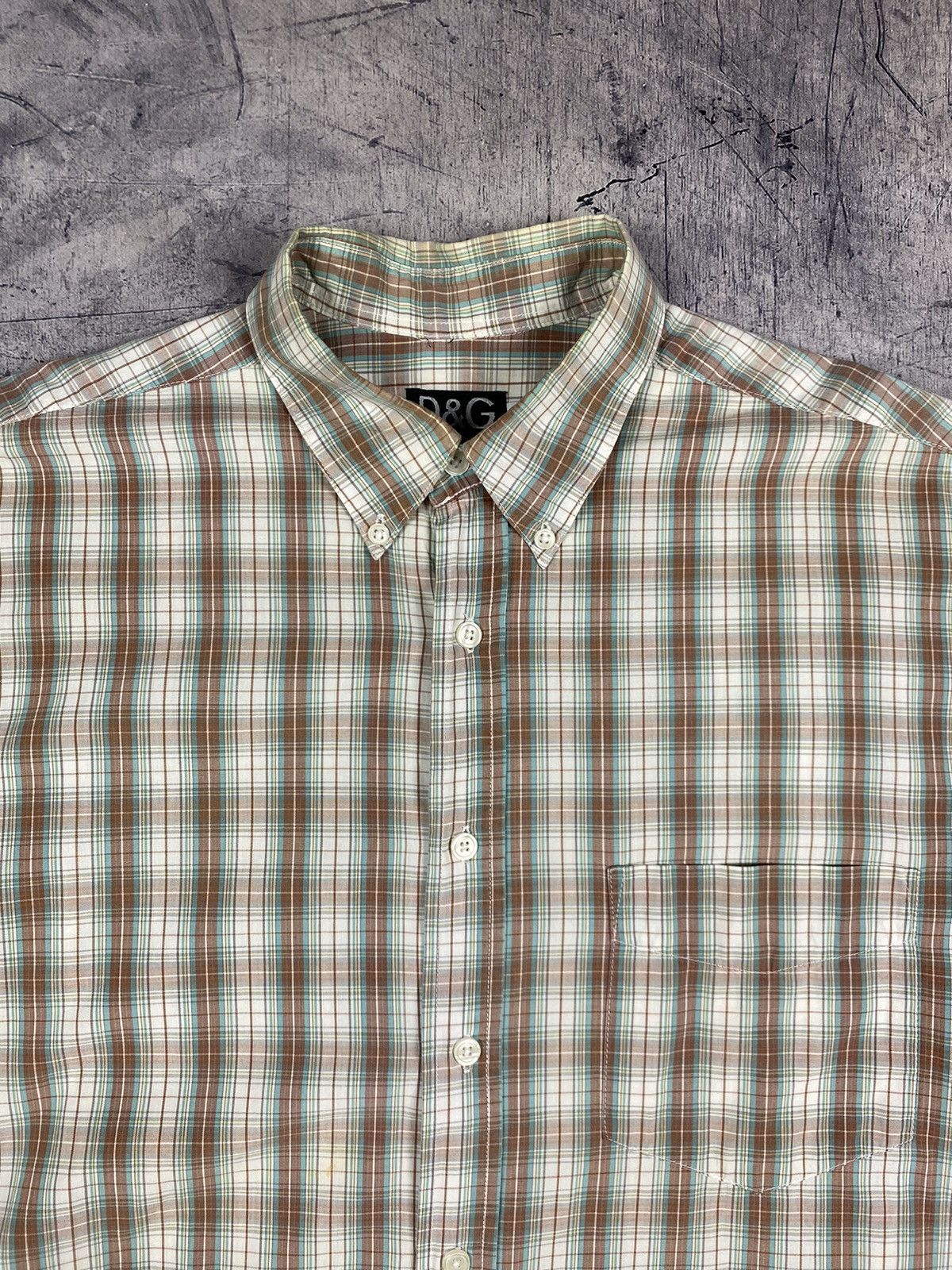 Dolce & Gabbana Vintage Dolce & Dabbana Luxury Button Up Shirt Size US L / EU 52-54 / 3 - 5 Thumbnail