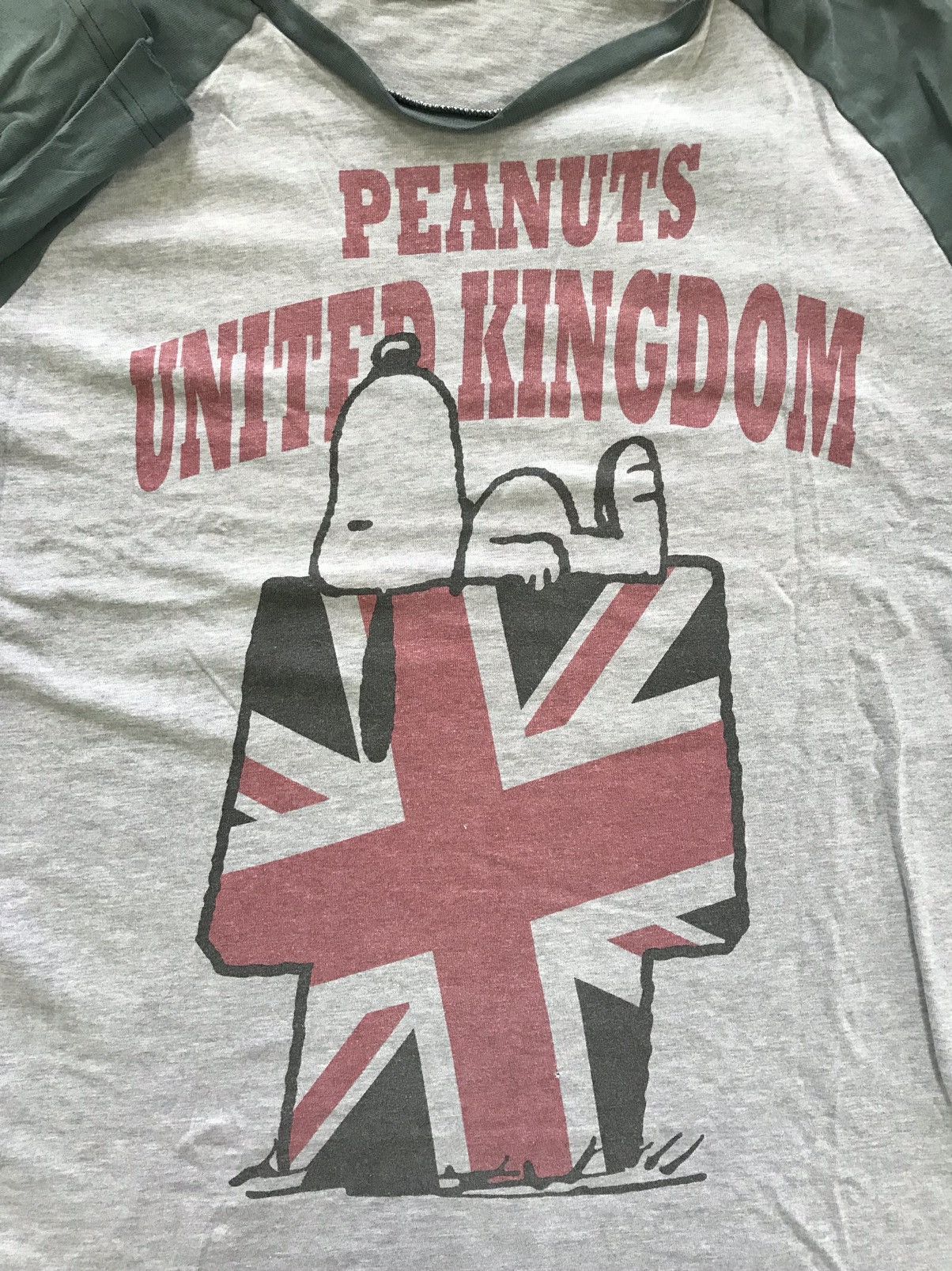 Peanuts Vintage 90's 🔥 PEANUTS United Kingdom Long Sleeve Shirt Size US L / EU 52-54 / 3 - 17 Thumbnail