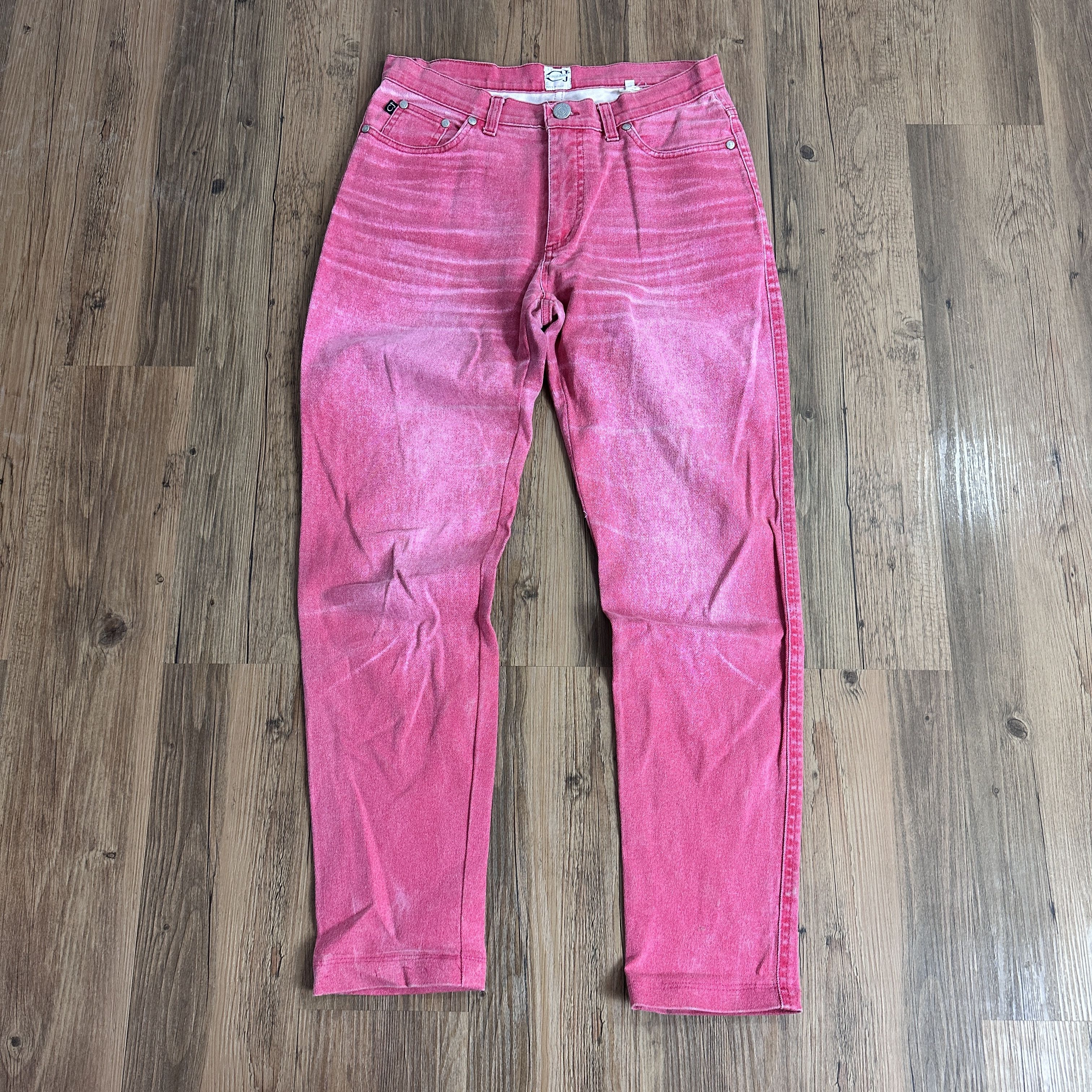 Just Cavalli Pantaloni Cavalli Jeans Vita Alta Sfumato Slim – W30 Size 30" / US 8 / IT 44 - 1 Thumbnail