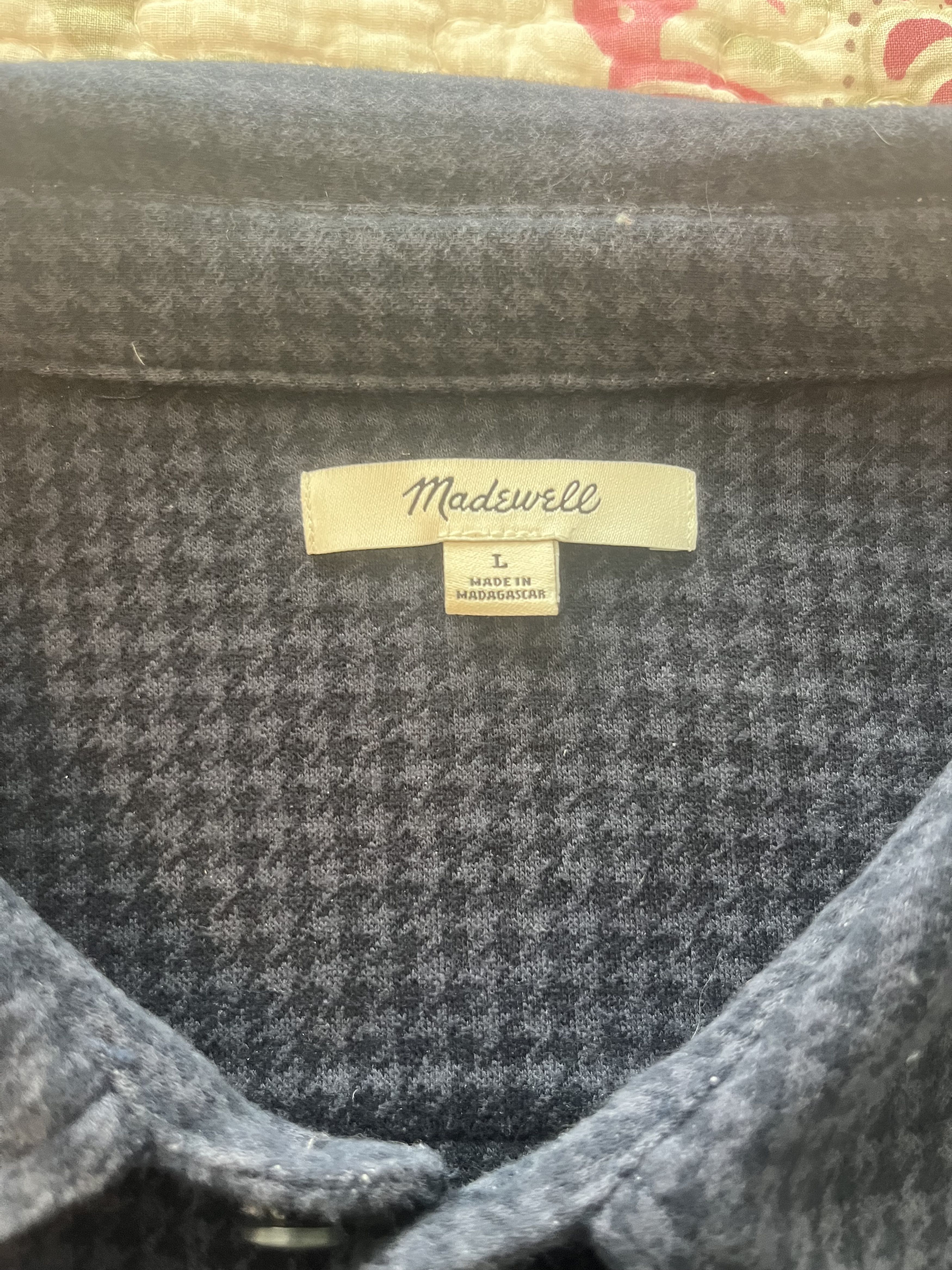 Madewell Button Up Fleece Shirt Size US L / EU 52-54 / 3 - 3 Thumbnail