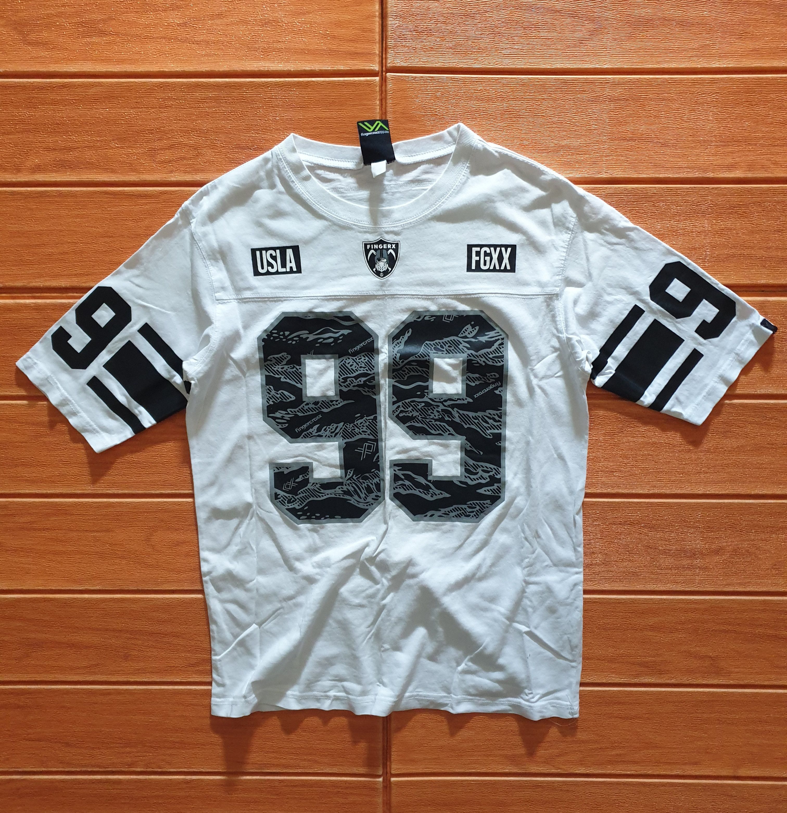 Fingercroxx Fingercroxx parody raiders shirt Size US M / EU 48-50 / 2 - 1 Thumbnail