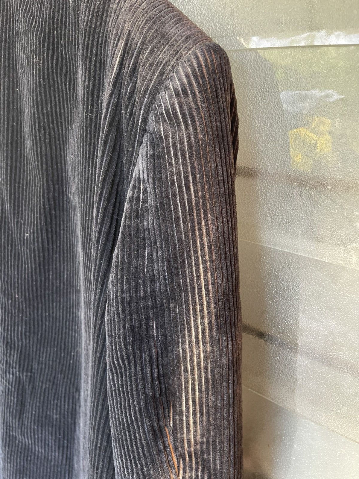 Comme des Garcons Homme Vintage Comme Des Garcons AD1990 Corduroy Faded Arms Jacket Size US M / EU 48-50 / 2 - 6 Thumbnail