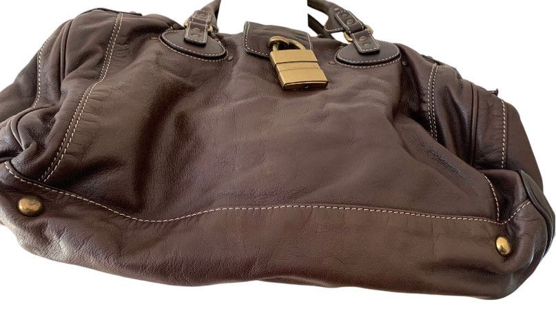Danier × Designer × Vintage Danier Leather Shoulder Hobo Bag Brown superb large Vintage Size ONE SIZE - 4 Thumbnail