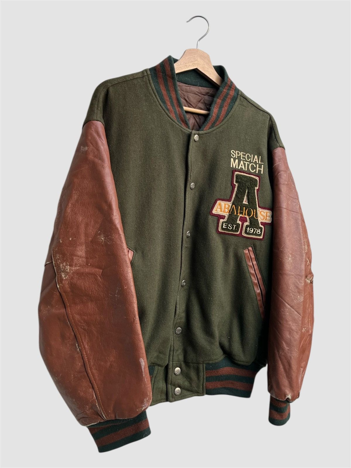 ABAHOUSE Vintage ABAHOUSE Stadium Jacket Size US L / EU 52-54 / 3 - 6 Thumbnail