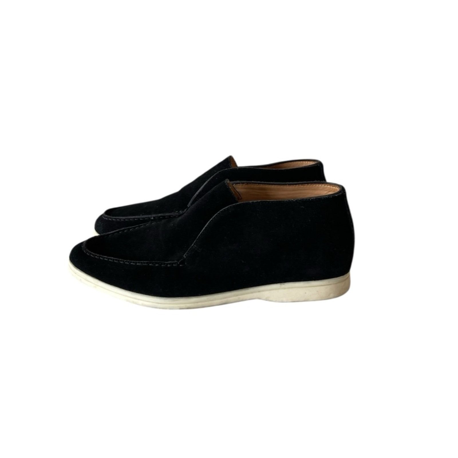 Loro Piana Loro Piana Open Walk suede ankle boots Size:40 Size US 7 / EU 40 - 1 Thumbnail