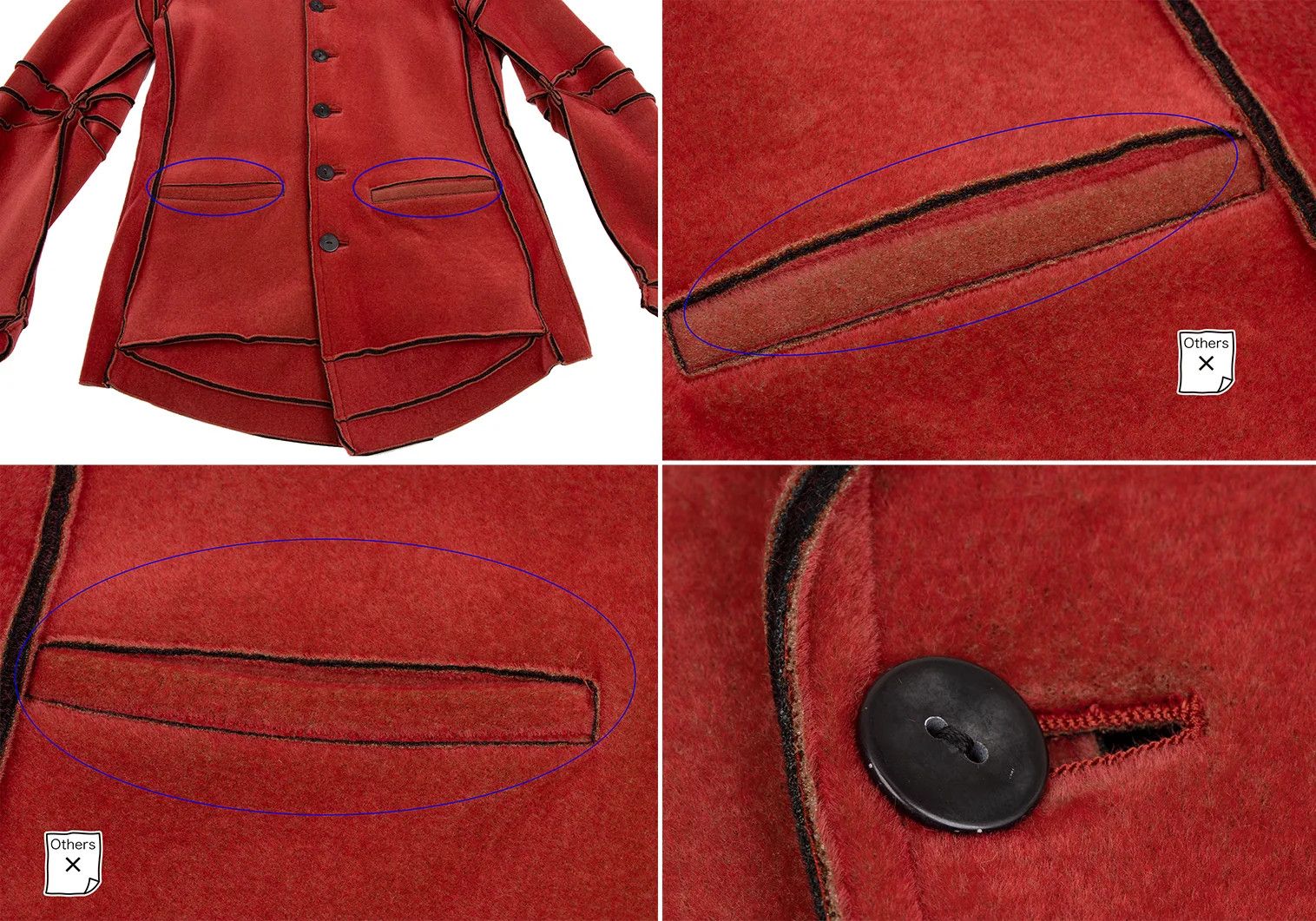 Jean Paul Gaultier Flocked Suit Set in Red Size 48 Size US M / EU 48-50 / 2 - 6 Thumbnail