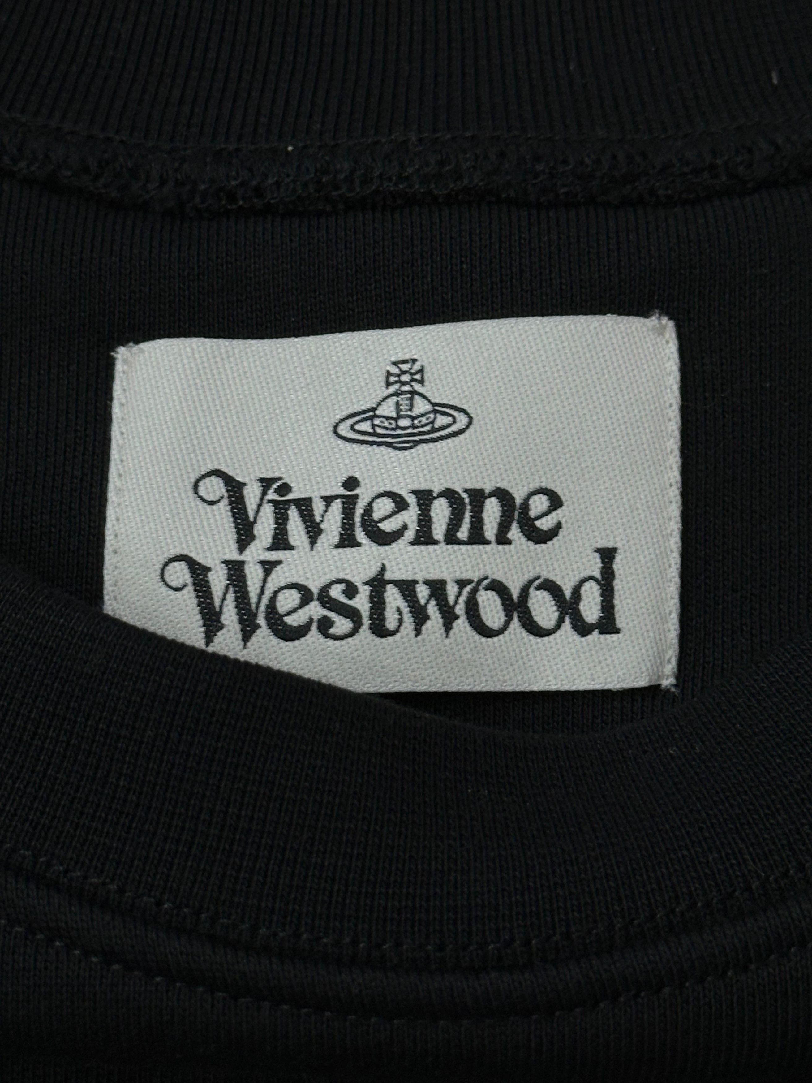 Vivienne Westwood CC000013 Vivienne Westwood Sweatshirt in Black Orb Logo L Size US L / EU 52-54 / 3 - 3 Thumbnail