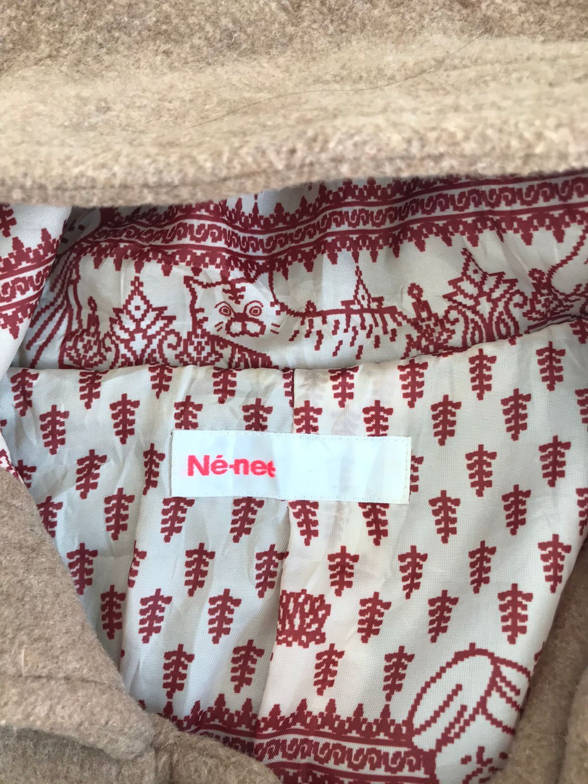 Issey Miyake × Ne-Net Ne-net Wool Jacket Size US M / EU 48-50 / 2 - 5 Thumbnail