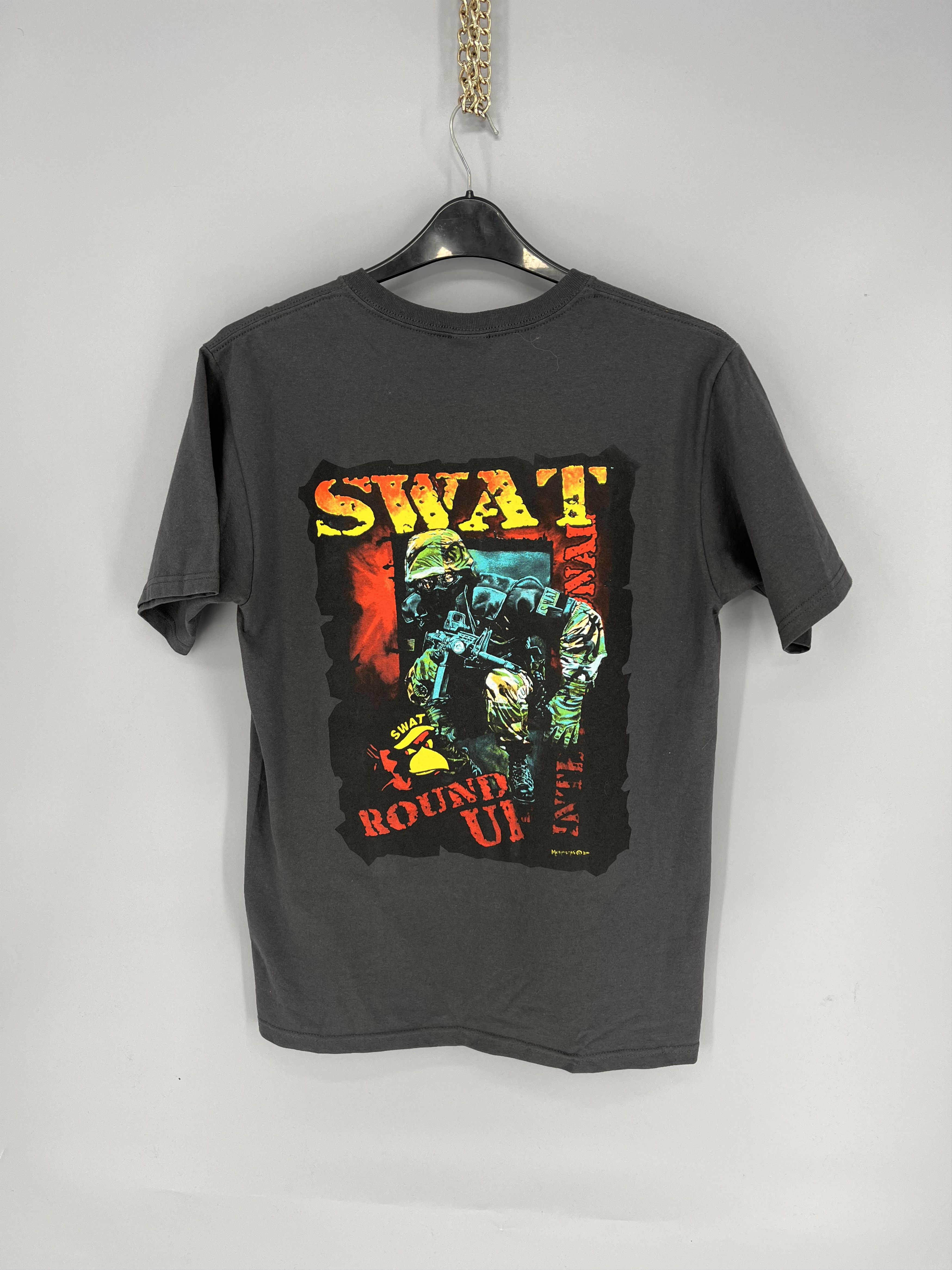 Vintage Vintage Y2K Police SWAT Movie Promo Tee Shirt Faded Size US M / EU 48-50 / 2 - 8 Thumbnail