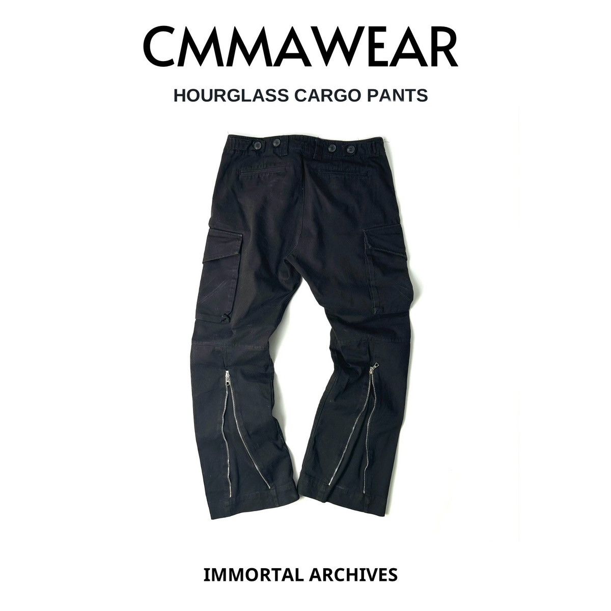 CMMAWEAR CMMAWEAR HOURGLASS CARGO PANTS Size US 33 - 1 Thumbnail