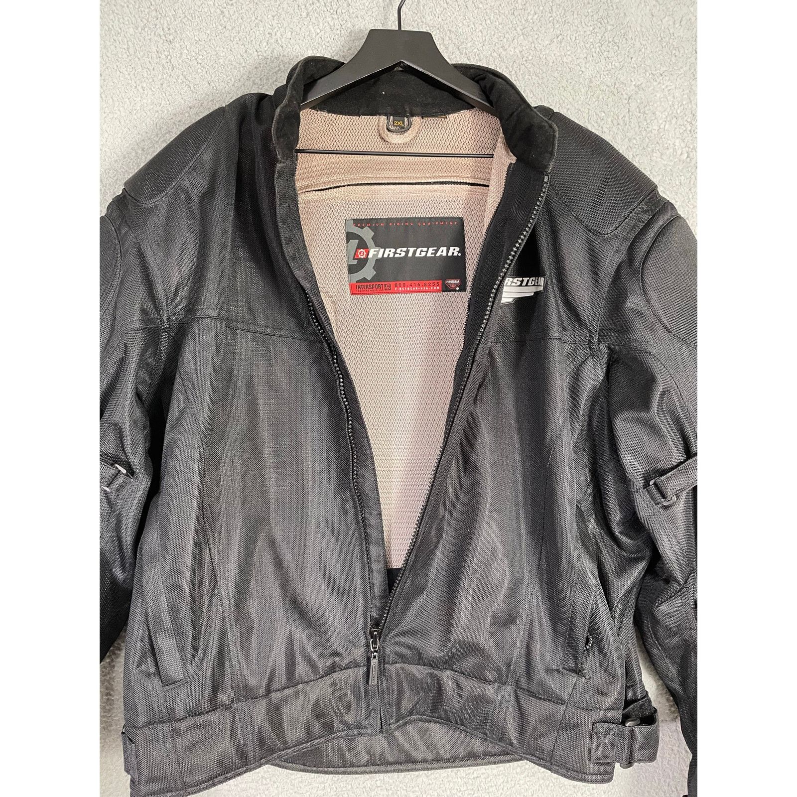 FirstGear FirstGear Men's 2XL Black Mesh Motorcycle Jacket Size US XXL / EU 58 / 5 - 15 Thumbnail