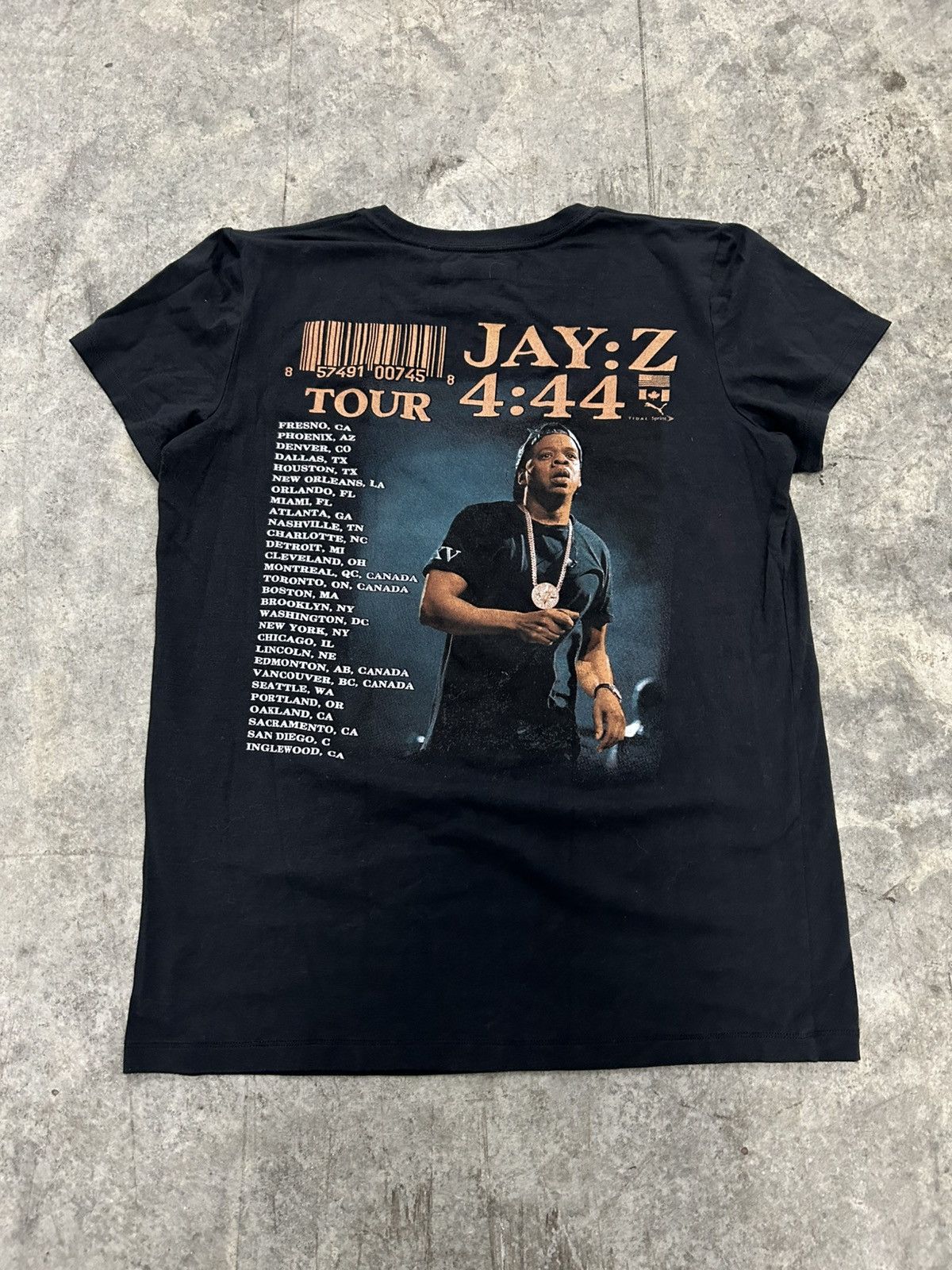 Rap Tees Jay z 4:44 tour t shirt rap tee Size US M / EU 48-50 / 2 - 2 Thumbnail