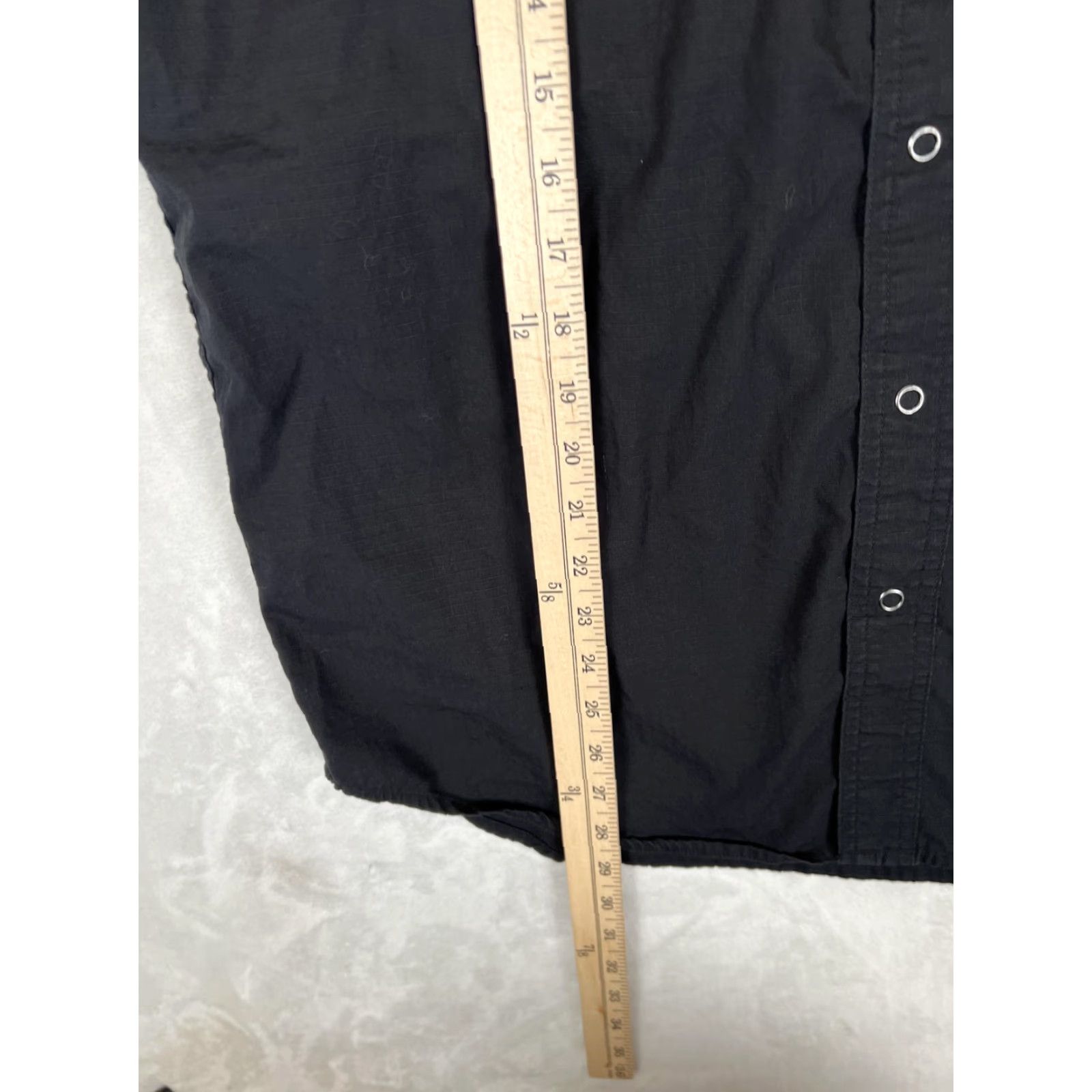 Anchor Blue Vintage Anchor Blue Shirt Mens Large Black Short Sleeve Snap Front Casual Y2K Size US L / EU 52-54 / 3 - 4 Thumbnail