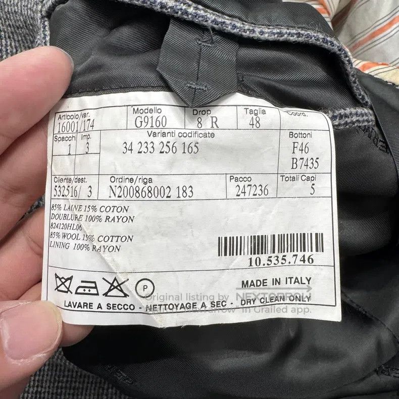 Hermes Hermes Houndstooth blazer Size 46R - 4 Thumbnail