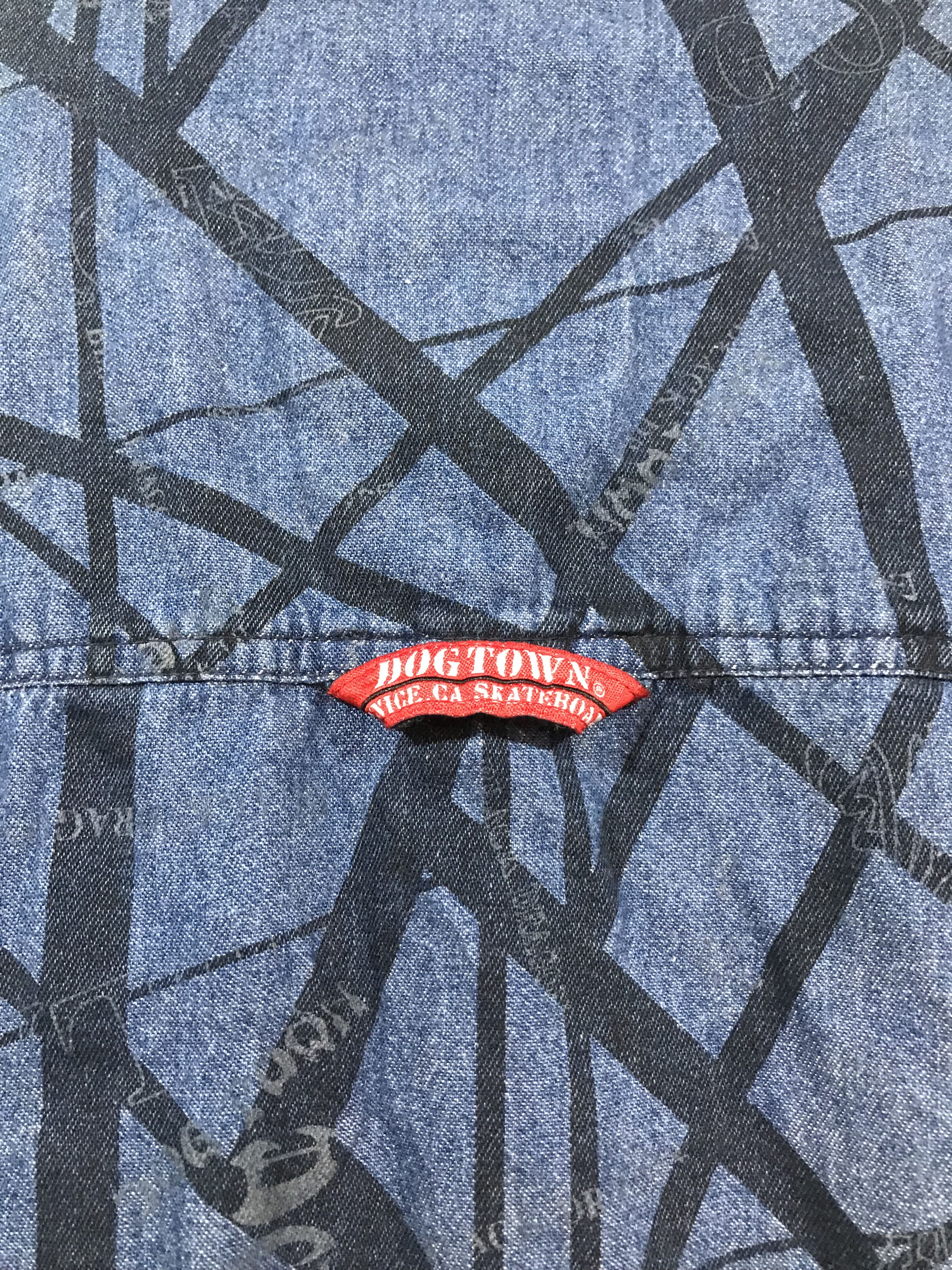 Dogtown × Santa Cruz Skateboards Dogtown Button Up Over Print Size US XL / EU 56 / 4 - 9 Thumbnail