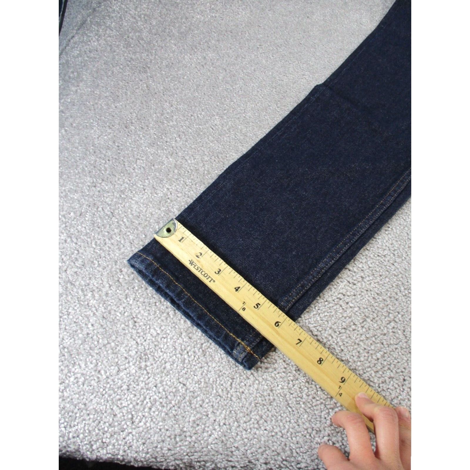 Everlane Everlane Jeans Mens Slim 30 Dark Wash Denim 30X34 NEW Blue Inseam 34 Regular Size Type: Jeans Size US 30 / EU 46 - 5 Thumbnail