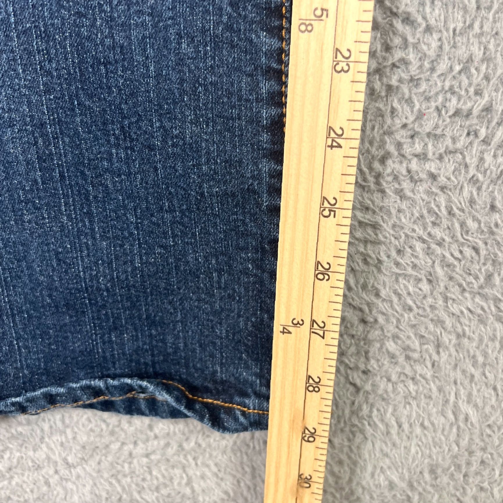 Levi's Levi's 515 Bootcut Jeans Women's 4 Regular Fit Dark Wash Blue 29x29 Size 27" / US 4 / IT 40 - 3 Thumbnail
