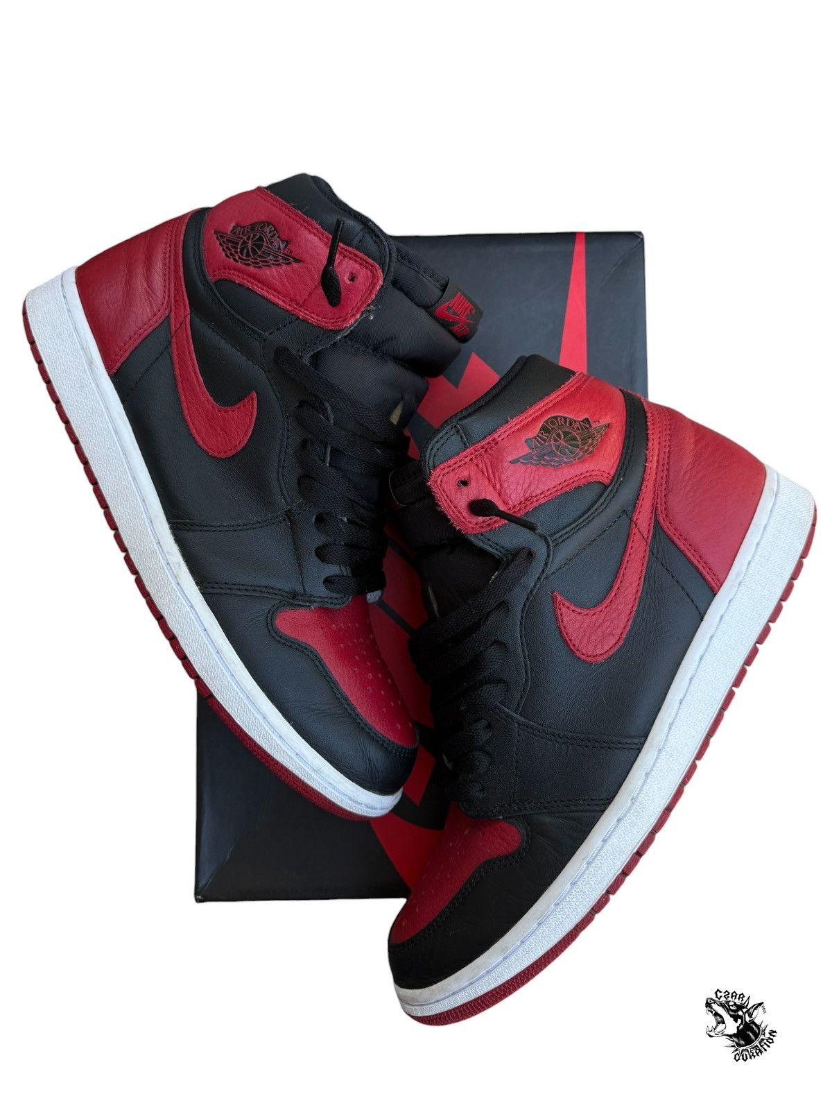 Jordan Brand Nike jordan 1 bred 2016 Size US 10.5 / EU 43-44 - 1 Thumbnail