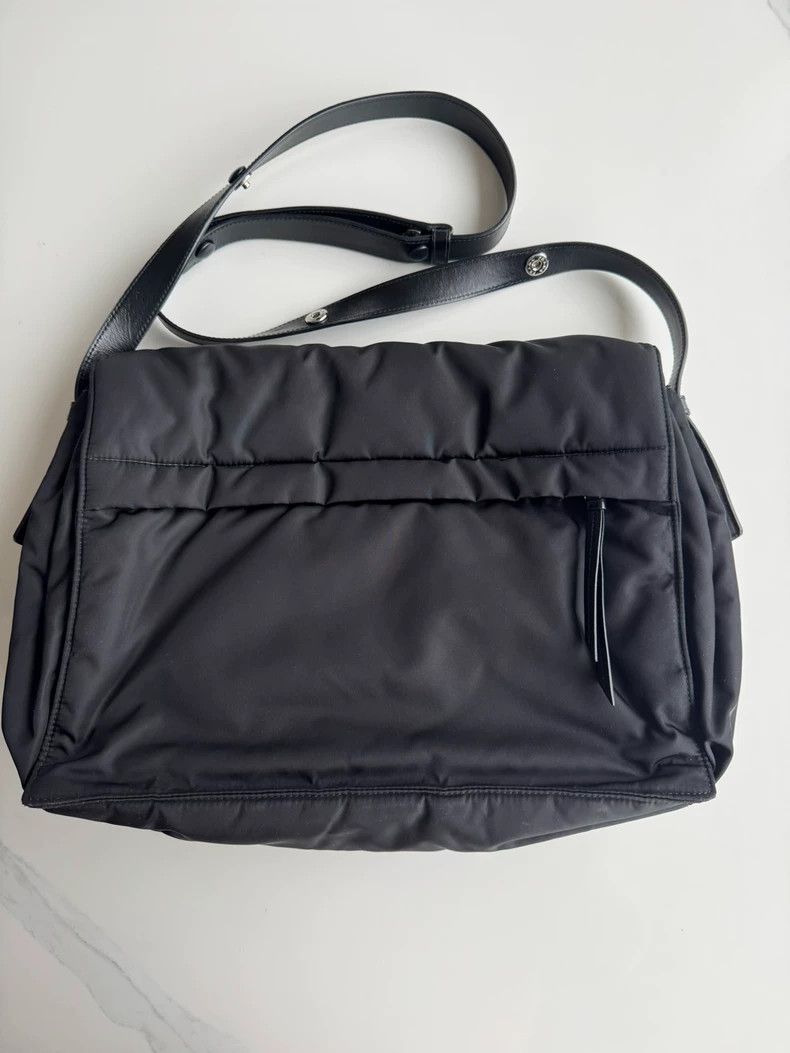 Prada PRADA Black Large Nylon Messenger Bag Size ONE SIZE - 2 Thumbnail
