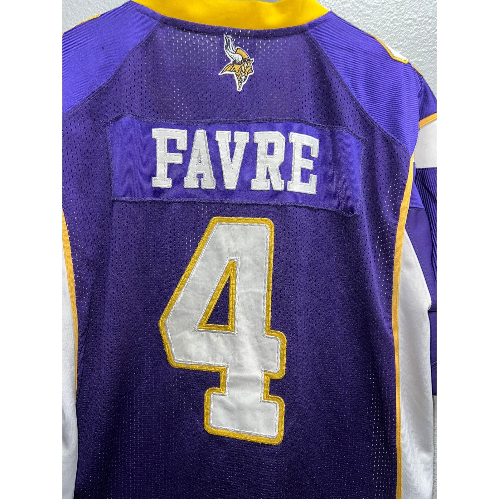 Reebok Vintage Minnesota Vikings Brett Favre On Field Reebok 50 XL Size US XL / EU 56 / 4 - 9 Thumbnail
